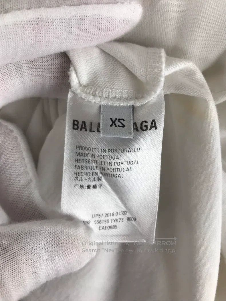 Balenciaga Balenciaga Logo Short Sleeve T-Shirt - XS Size US XS / EU 42 / 0 - 4 Thumbnail