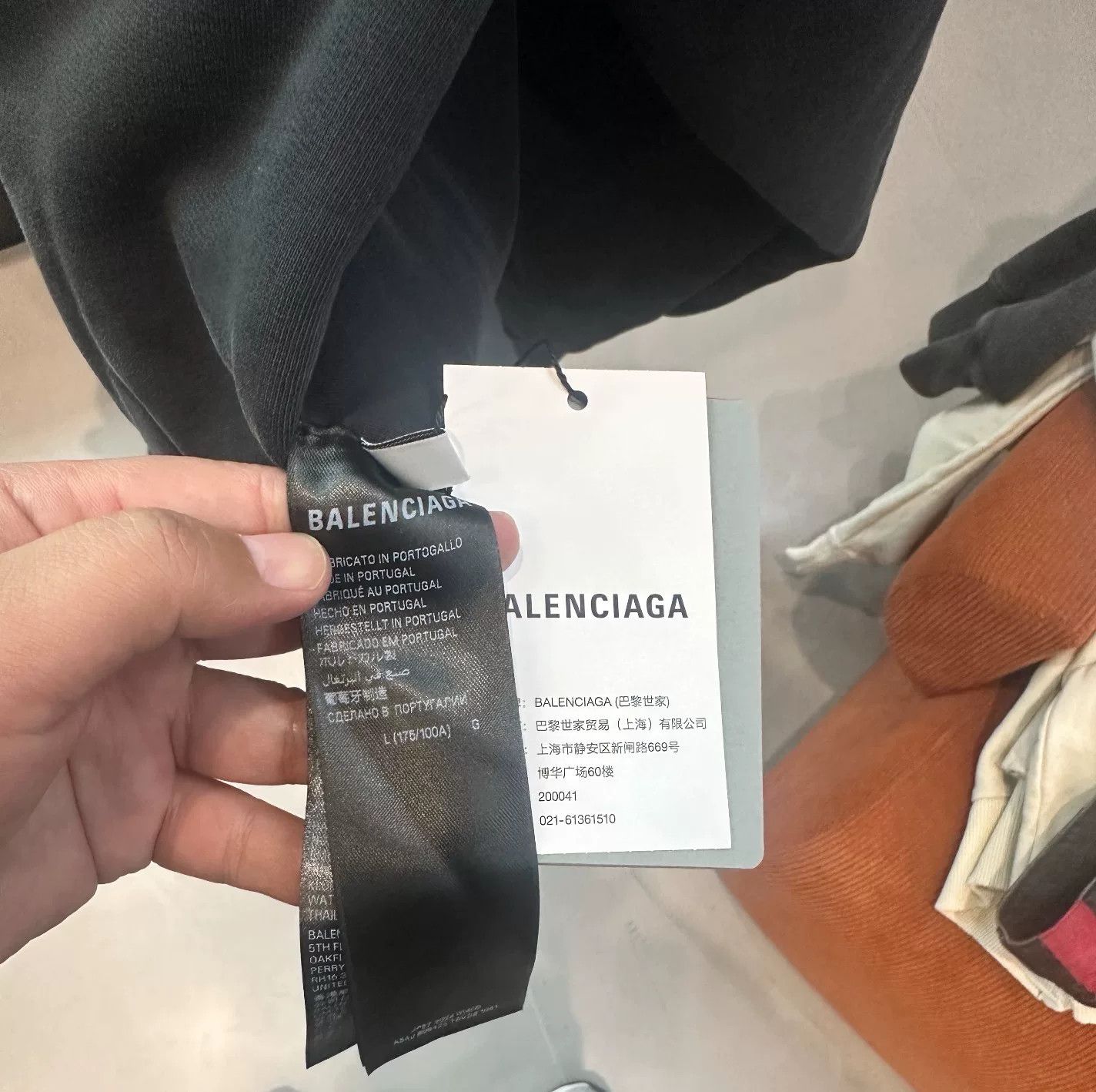 Balenciaga balenciaga black oversized metalhead sweatshirt Size US L / EU 52-54 / 3 - 4 Thumbnail