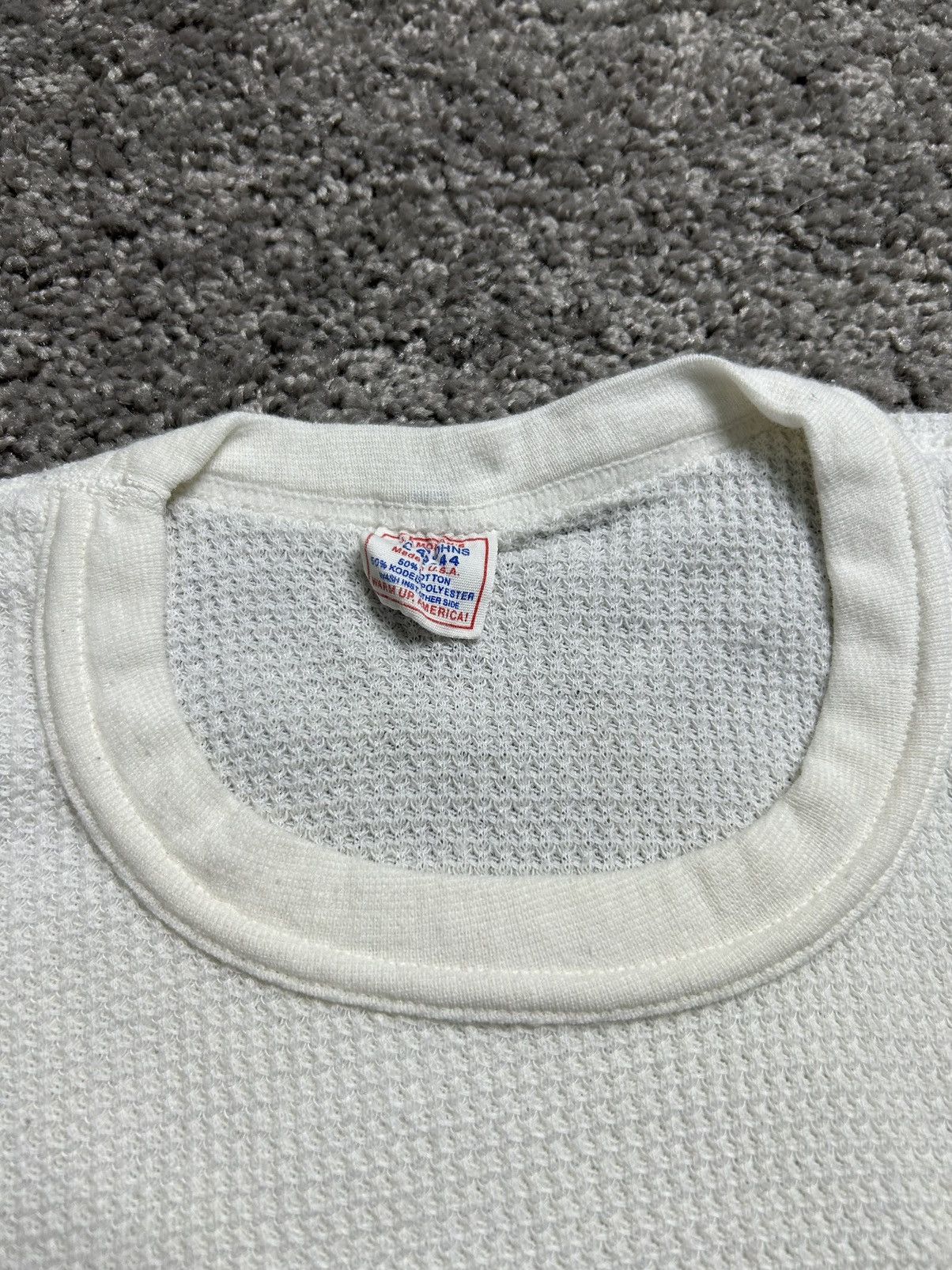 Vintage Vintage 70s JE Morgan Waffle Thermal Made in USA Size US L / EU 52-54 / 3 - 4 Thumbnail