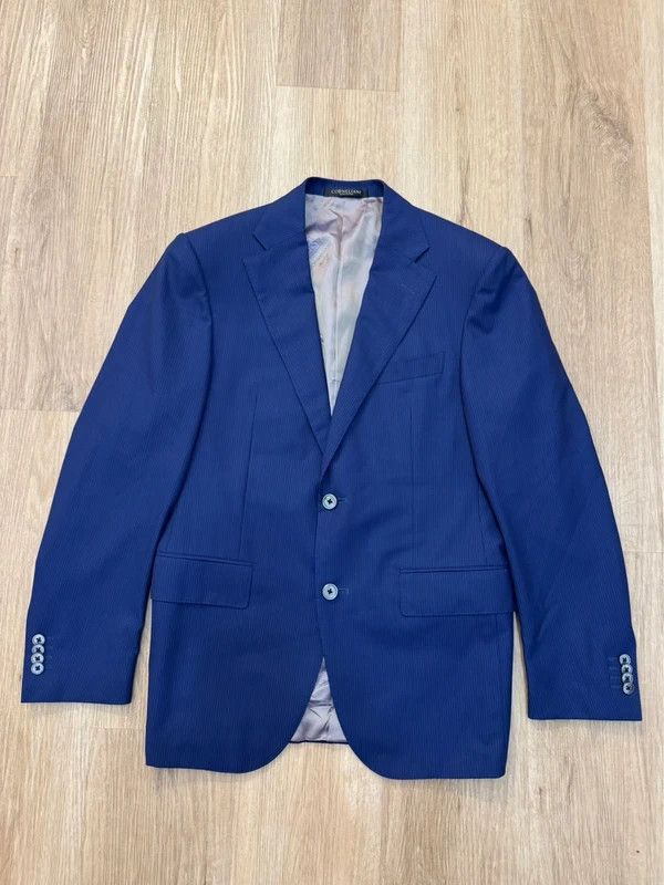 Corneliani Corneliani Italy Academy Suit Virgin Wool 48 like new Size 48R - 2 Thumbnail