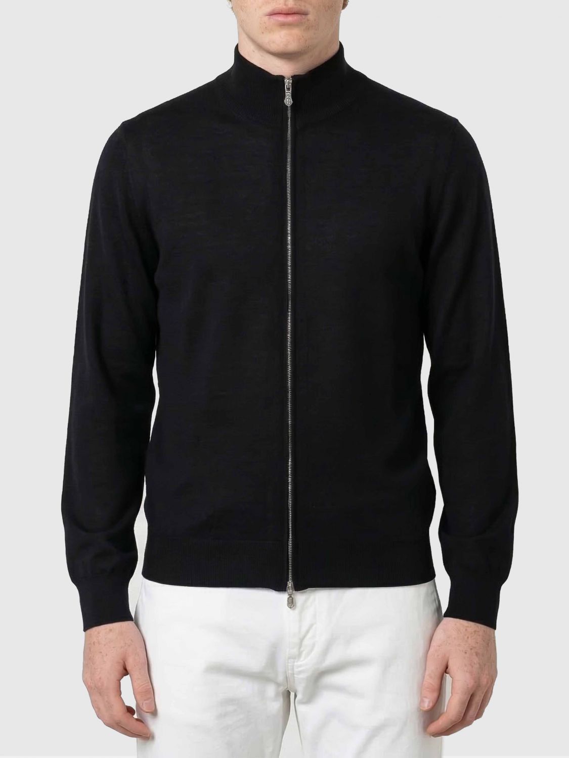Brunello Cucinelli Brunello Cucinelli Sweater Men Black Size US L / EU 52-54 / 3 - 1 Thumbnail