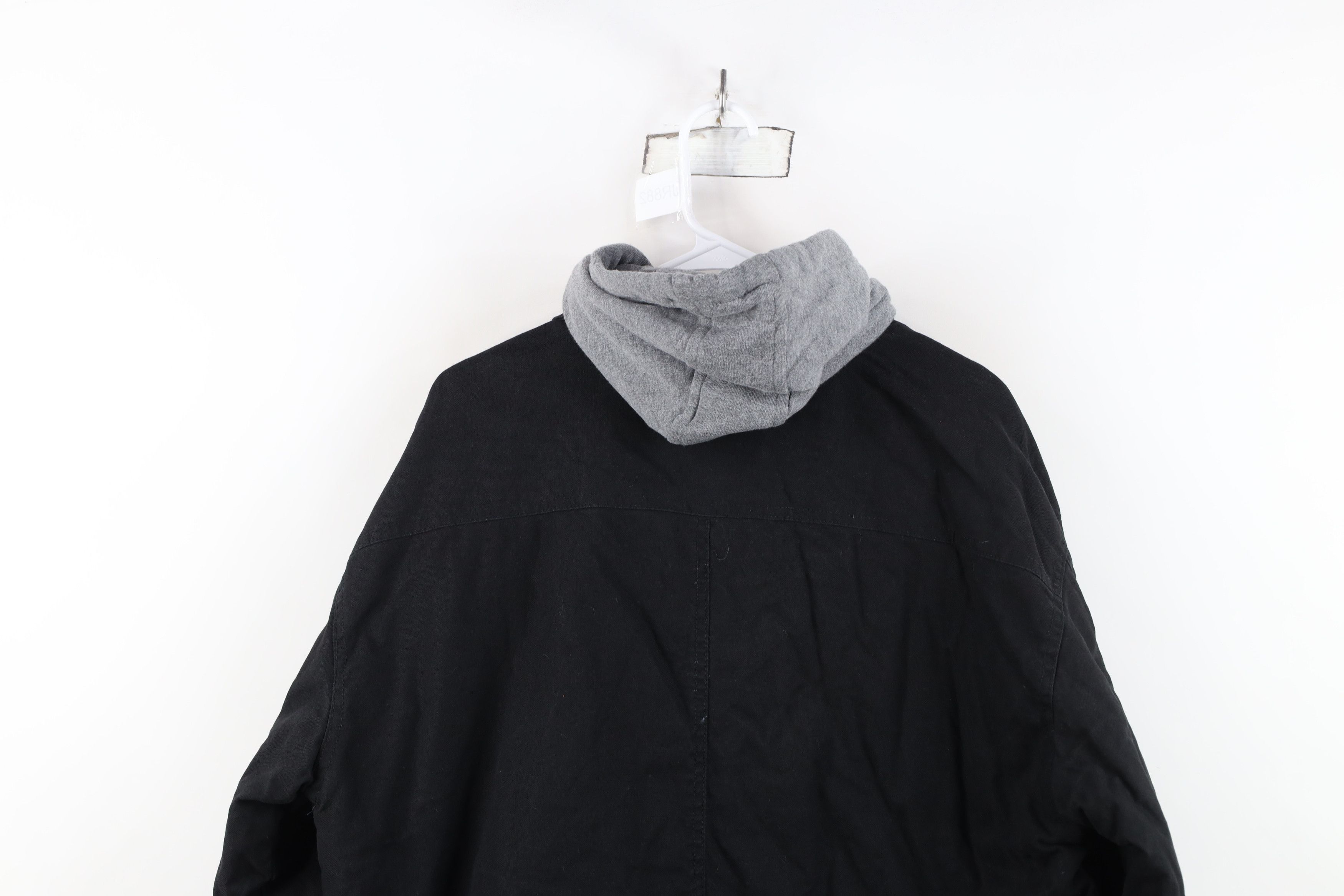 Dickies Vintage Y2K Dickies Canvas Hooded Shirt Jacket Jac Shirt Size US XL / EU 56 / 4 - 14 Thumbnail