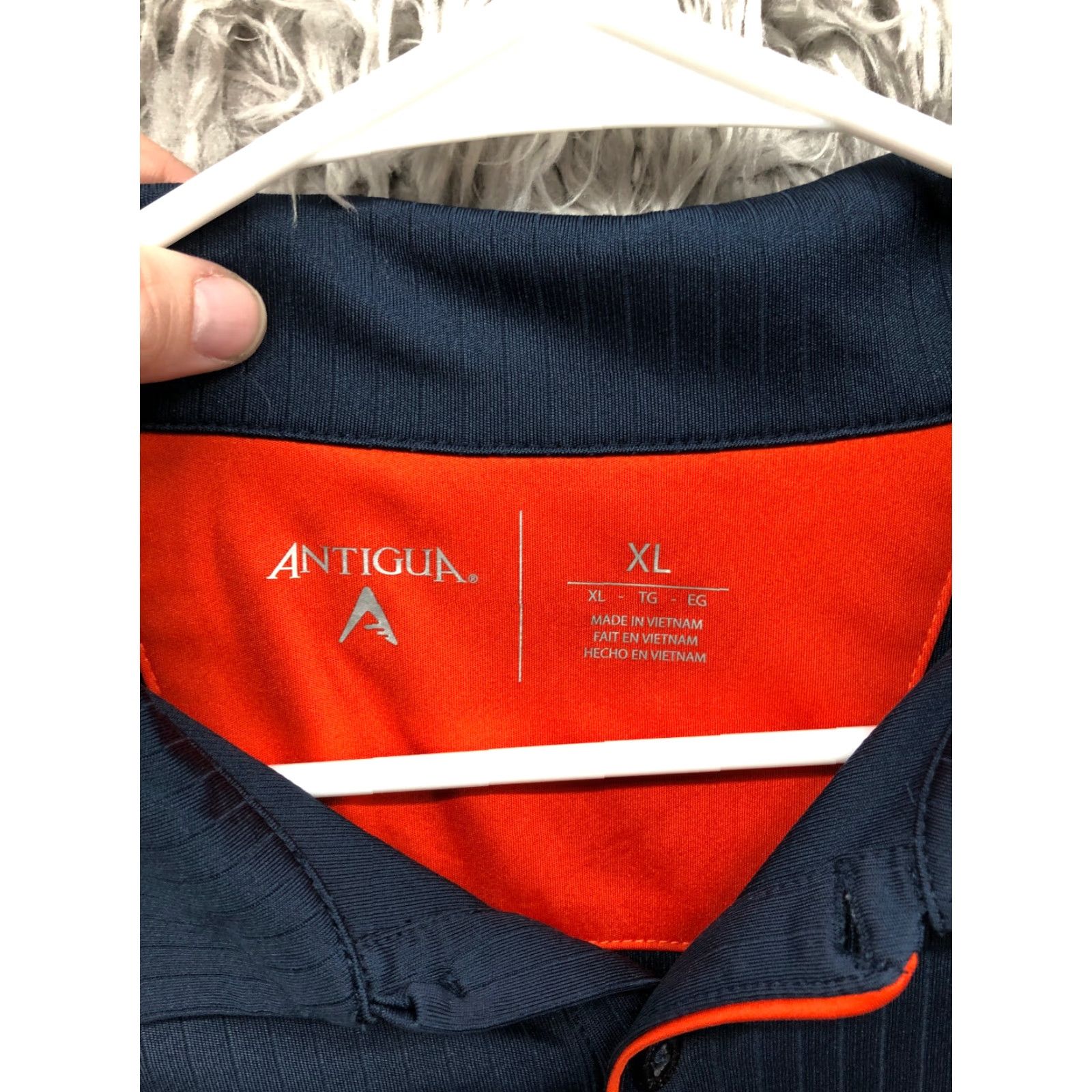 Vintage Antigua Polo Shirt Men's XL Pullover Embroidered Maple Meadows GC Blue Polo Short Sleeve Golf Shirt Mens XL Embroidered Antigua Polo Size US XL / EU 56 / 4 - 7 Thumbnail