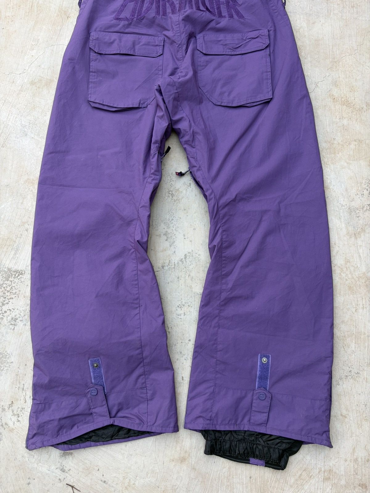 Quiksilver Vintage 00s Quiksilver Purple Insulated Snow Ski Pants Size US 34 / EU 50 - 3 Thumbnail