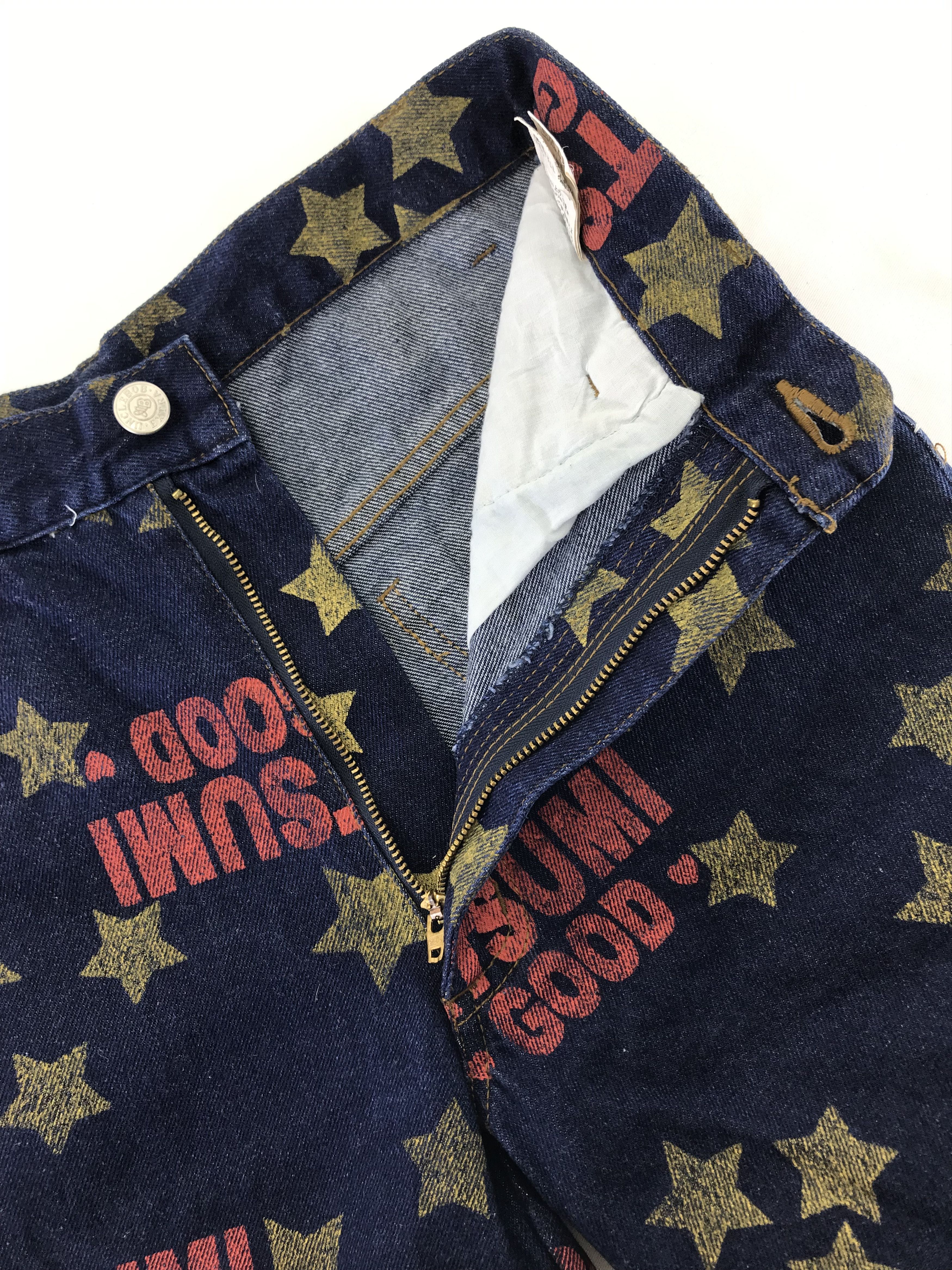 Hysteric Glamour Hysteric Glamour x Atsumi Good Over Printed Jeans Size 26" / US 2 / IT 38 - 9 Thumbnail