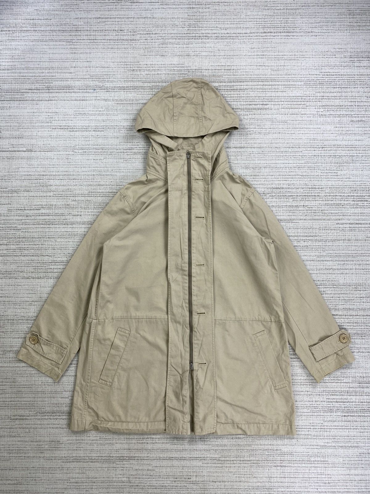 Issey Miyake Issey Miyake Plantation Buttoned Hoodie Jacket Size US M / EU 48-50 / 2 - 5 Thumbnail