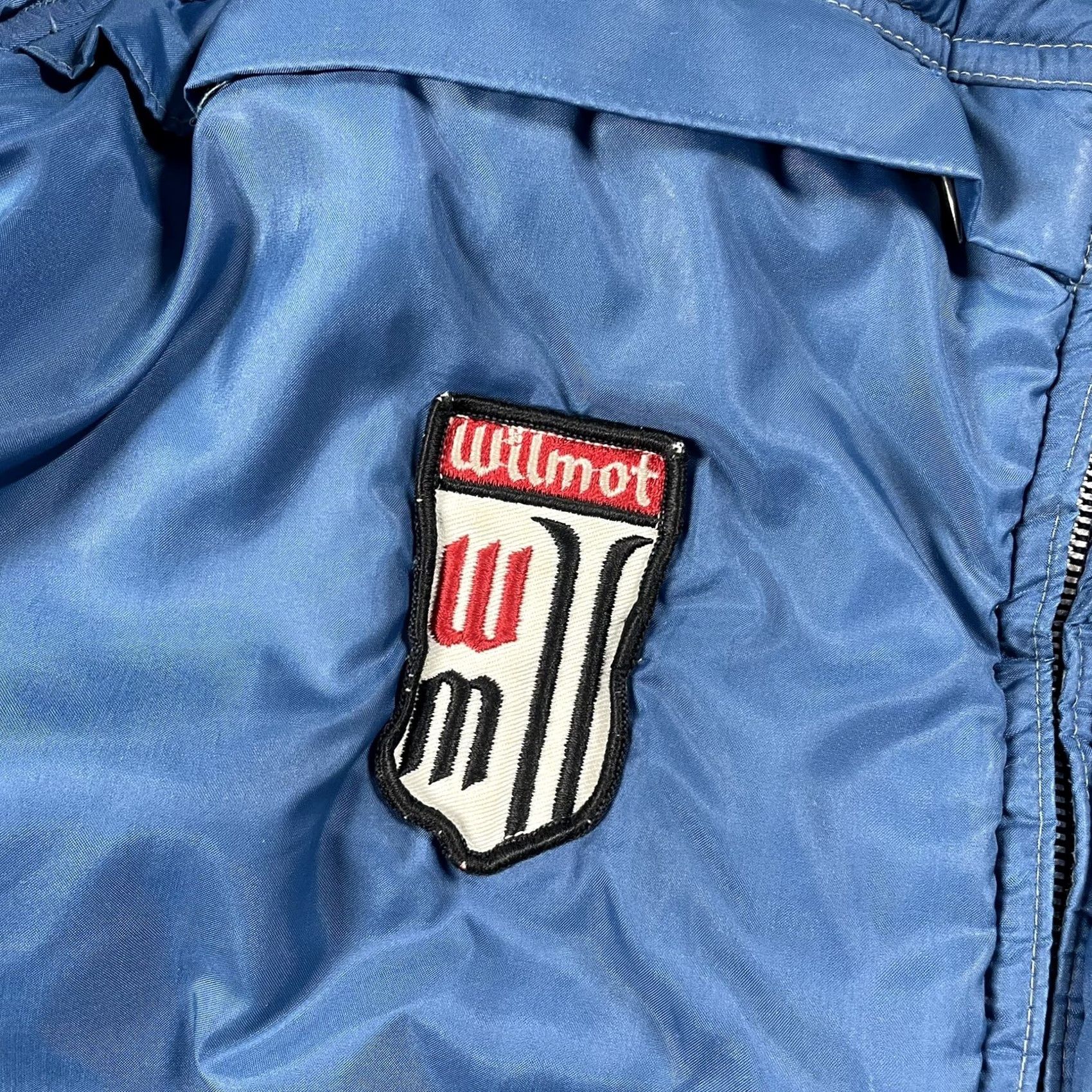 Vintage VINTAGE Matt Andrews Ski Jacket Small Souvenir Patch 1970s Nylon Puffer Blue Outdoor Mens Size US S / EU 44-46 / 1 - 3 Thumbnail