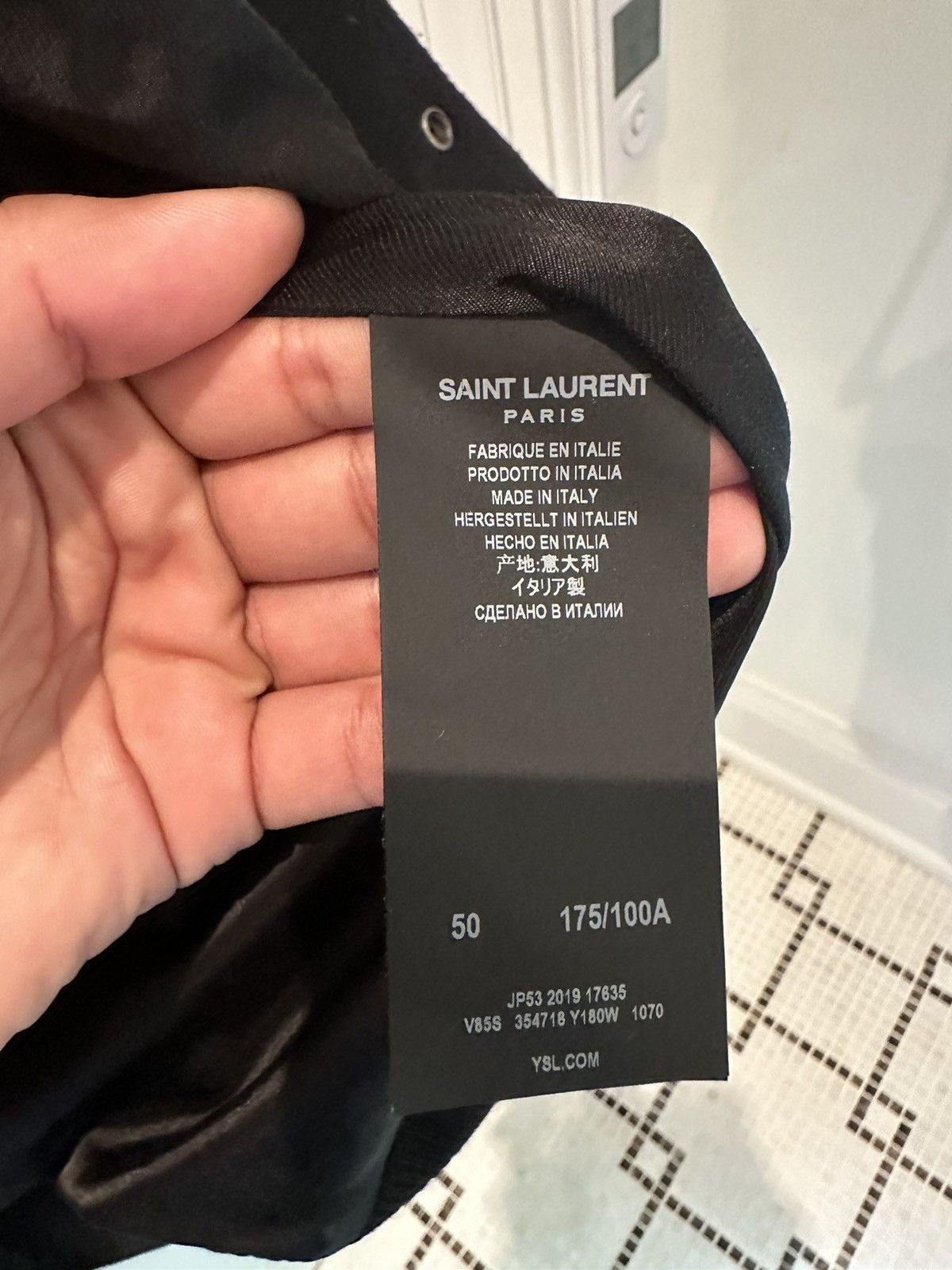 Saint Laurent Paris × Yves Saint Laurent Saint Laurent Teddy Jacket Size US M / EU 48-50 / 2 - 5 Thumbnail