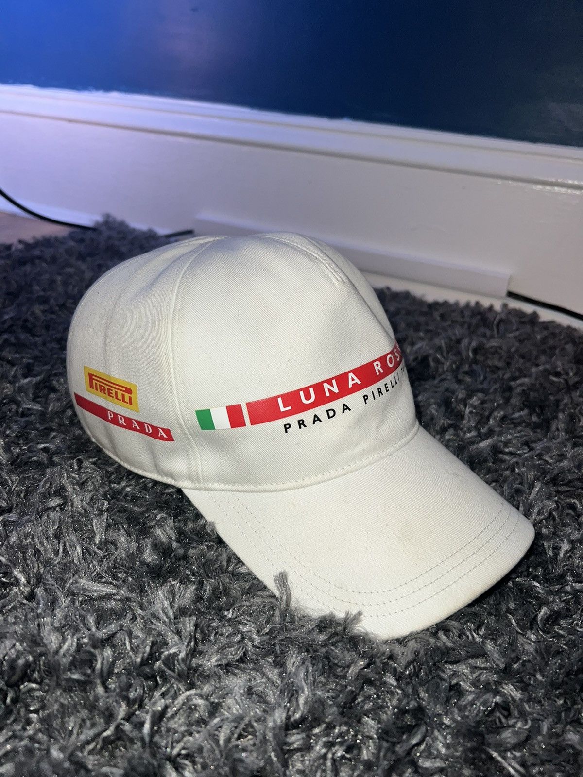 image of Luna Rossa Pirelli Hat/cap in White, Men's