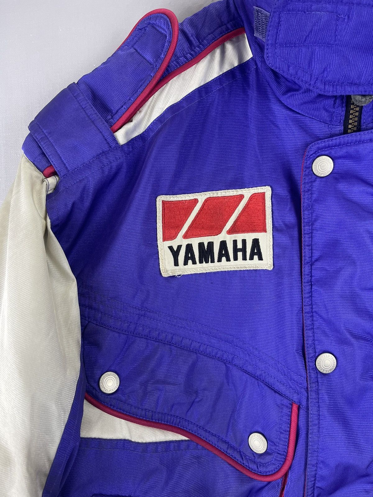 Yamaha VINTAGE TEAM YAMAHA Racing Sport Full Printed Biker Jacket Size US L / EU 52-54 / 3 - 10 Thumbnail