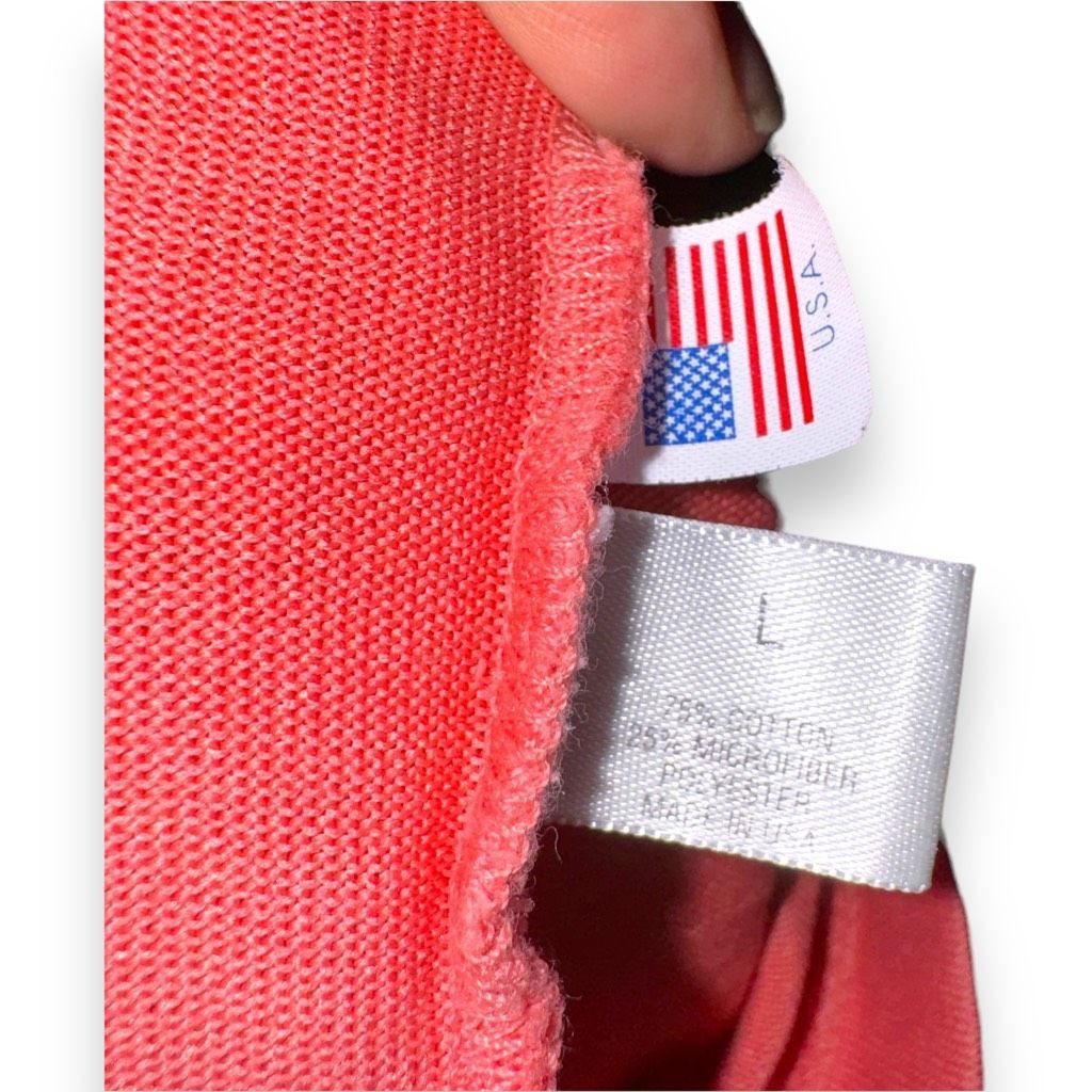 St. Croix Pink St. Croix Luxury Knits Knit Polo Collar Sweater L Size US L / EU 52-54 / 3 - 6 Thumbnail