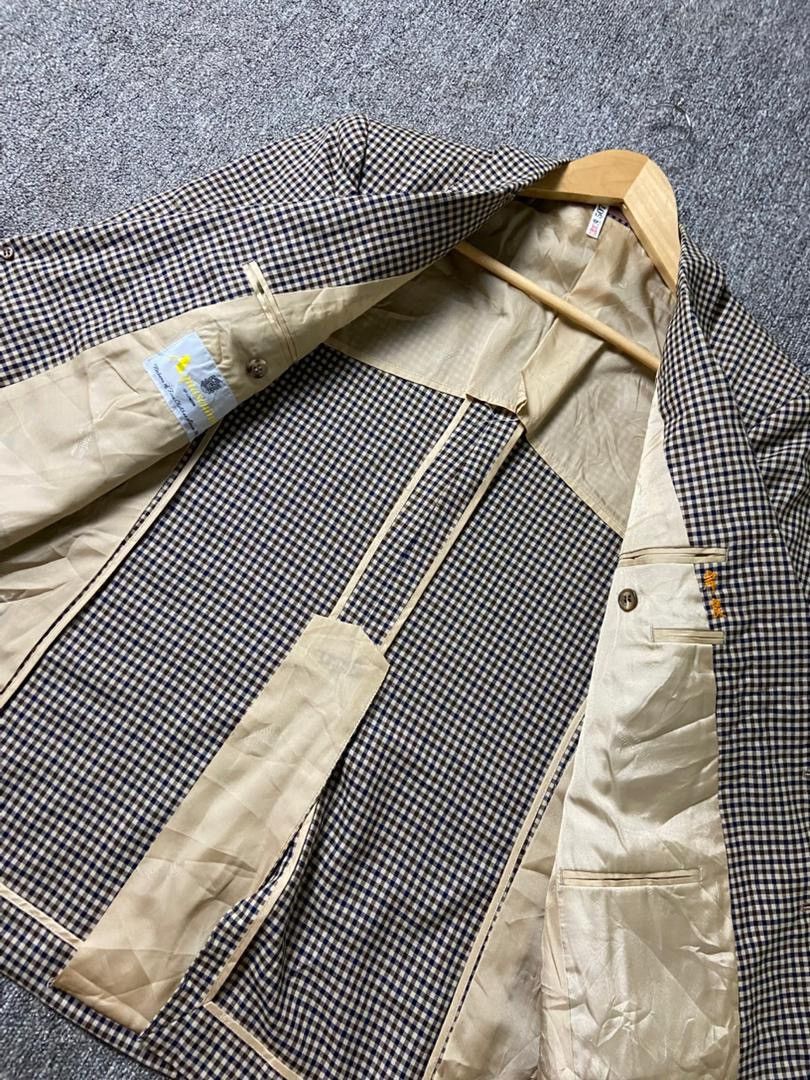 Aquascutum Aquascutum Checkered Single Breasted Blazer (202) Size US XXS / EU 40 - 6 Thumbnail