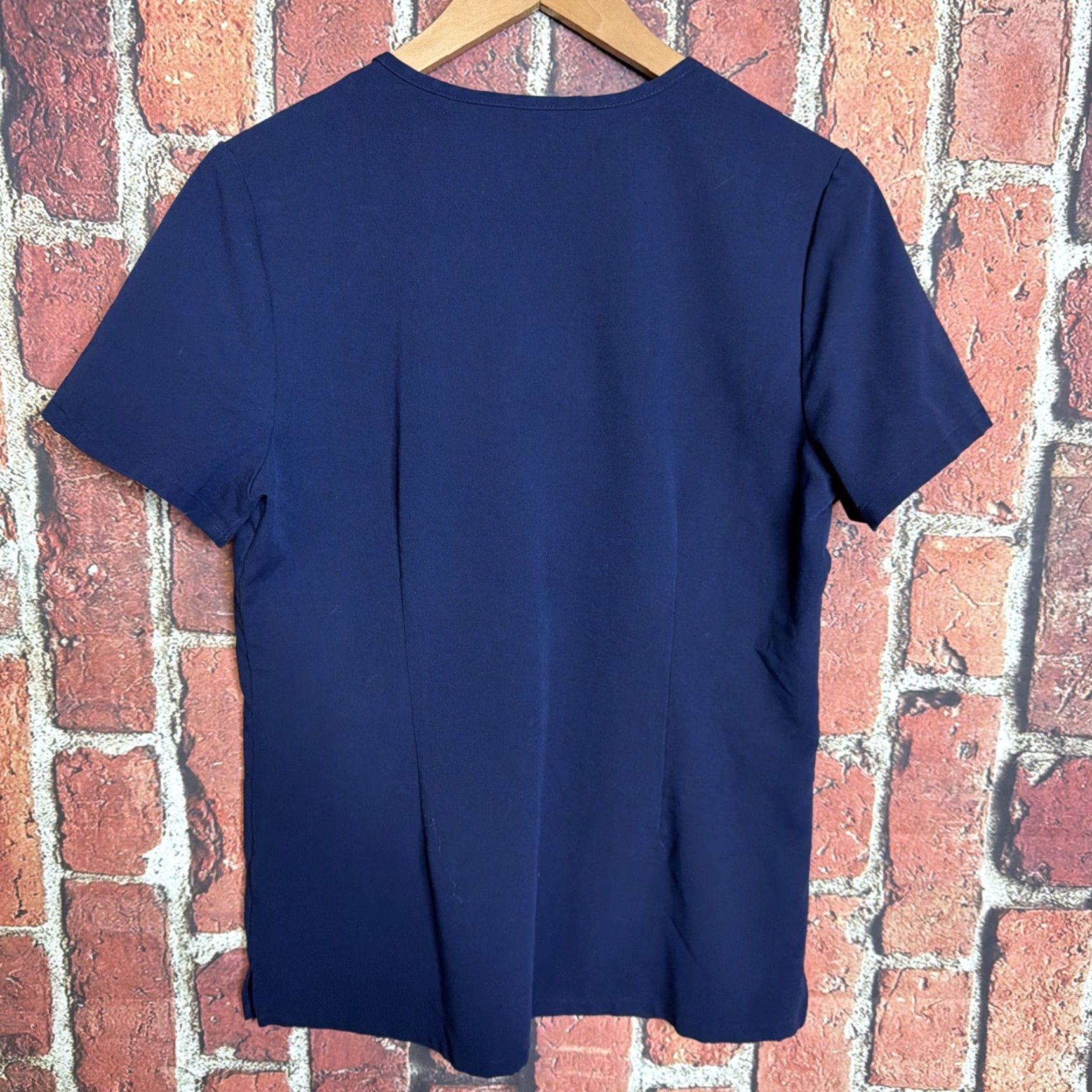 Vintage Figs FW1100 Technical Collection Scrub Top Size S Women Blue Size S / US 4 / IT 40 - 3 Thumbnail