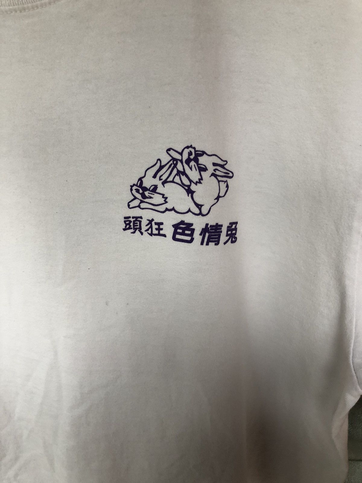 FR2 × Japanese Brand Fxxking Rabbits FR2 White Shirt Tee Size US L / EU 52-54 / 3 - 5 Thumbnail