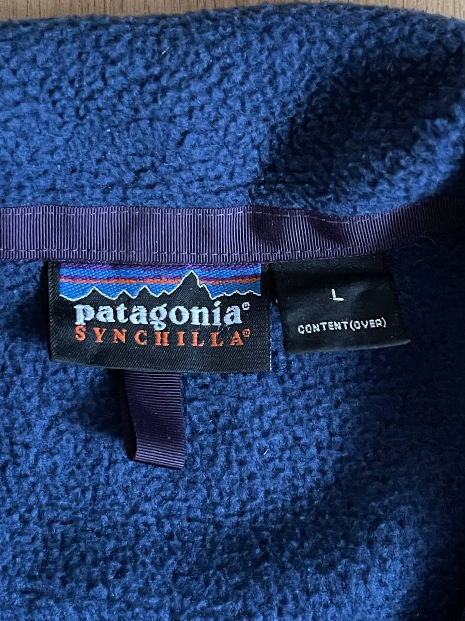 Patagonia × Vintage Vintage Patagonia Synchilla Fleece Jacket Zipper Sz L Size US L / EU 52-54 / 3 - 5 Thumbnail