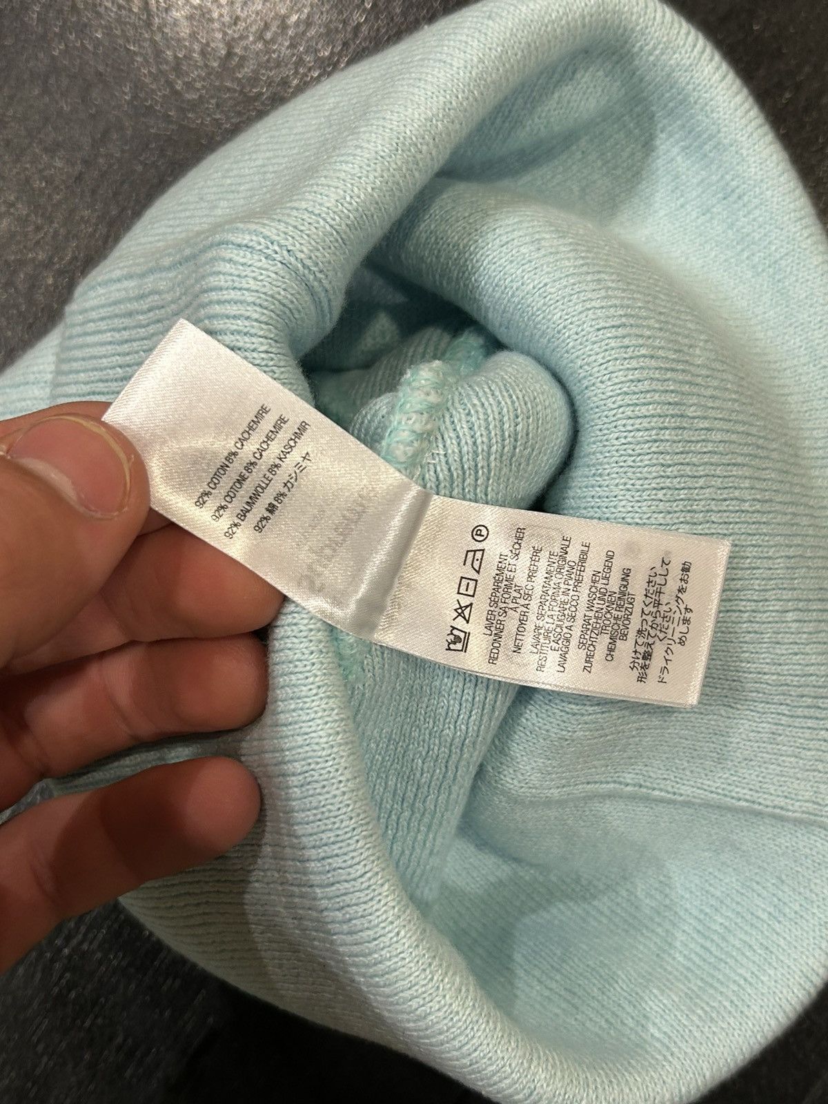 Supreme Supreme Logo Knit Beanie Size ONE SIZE - 4 Thumbnail