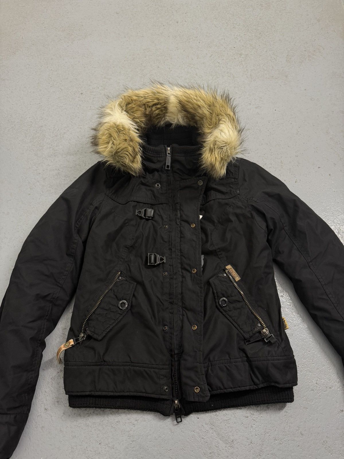 khujo Khujo Double Belted Fur Insulated Jacket Size M / US 6-8 / IT 42-44 - 11 Thumbnail