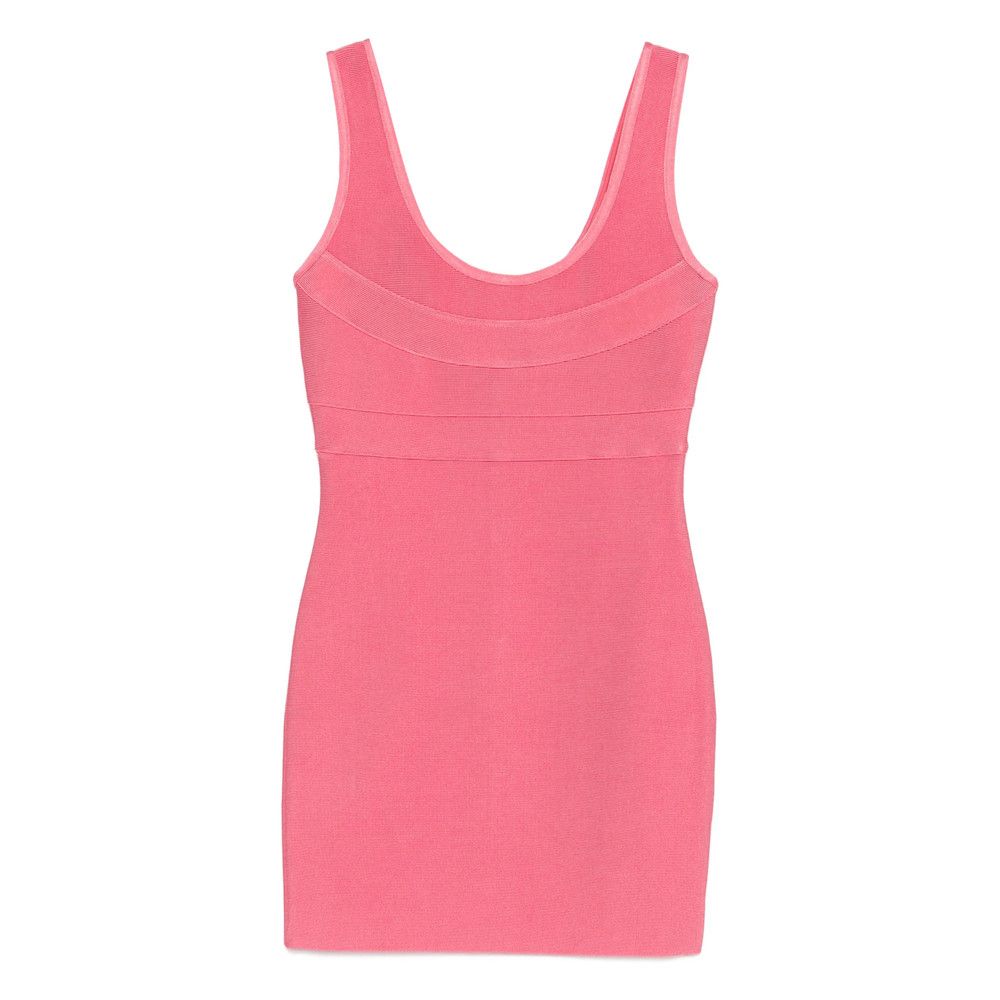 Herve Leger Herve Leger PINK Dresses - Day Dresses Size M / US 6-8 / IT 42-44 - 1 Thumbnail