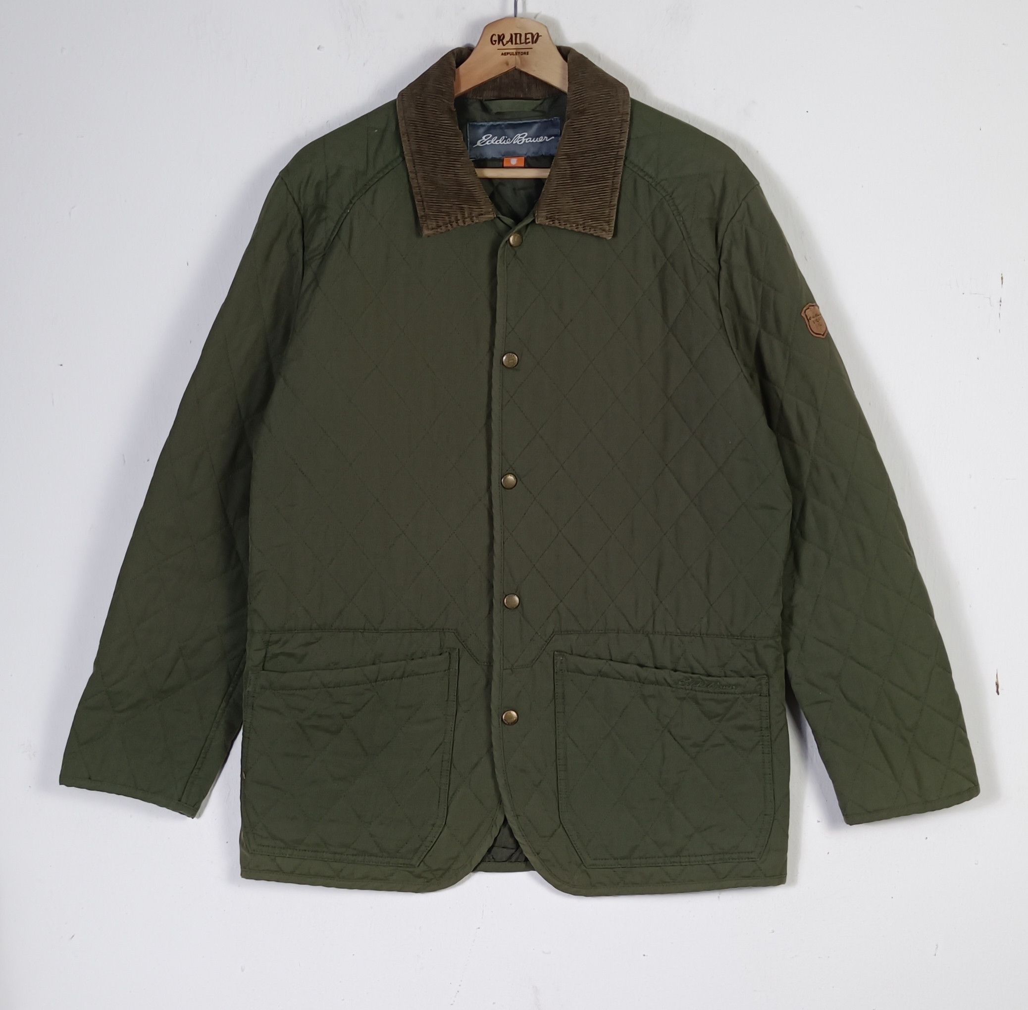 Eddie Bauer × Japanese Brand Eddie Bauer Primaloft Quilted Jacket Size US M / EU 48-50 / 2 - 1 Thumbnail