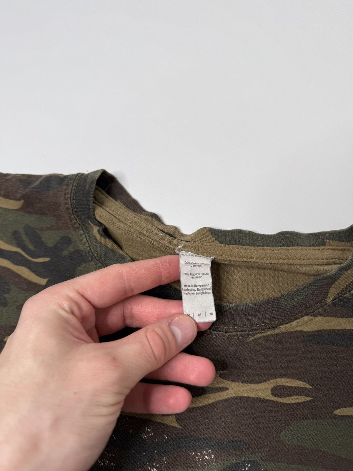 Vintage Vintage avant garde archive camo tee if6was9 lgb drip y2k 00 Size US M / EU 48-50 / 2 - 4 Thumbnail