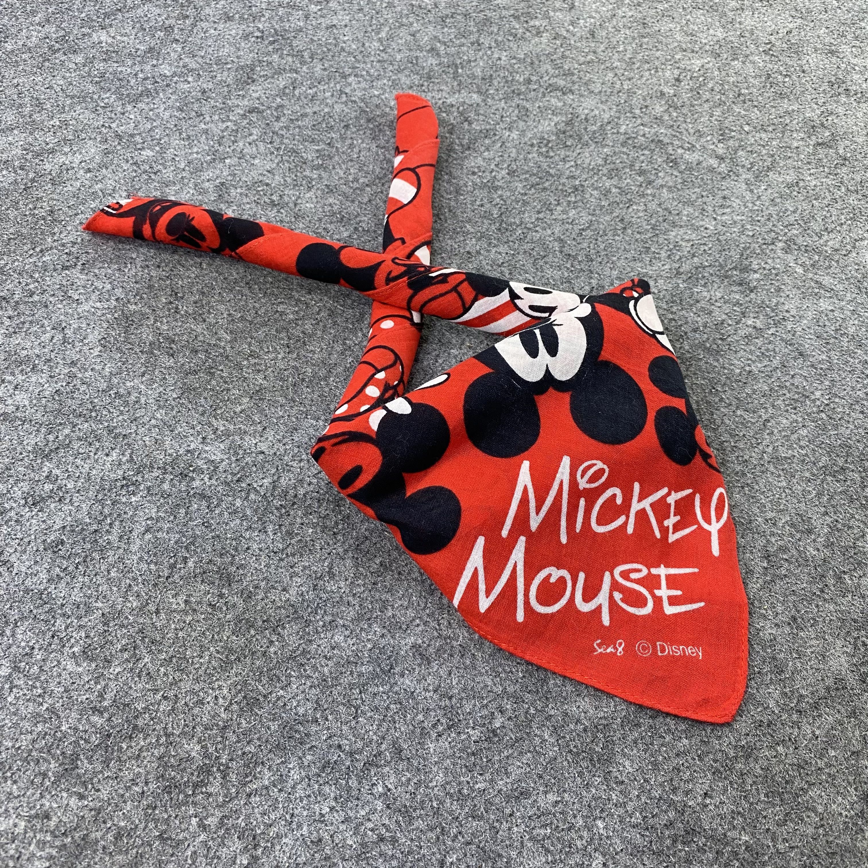 Anime Disney Handkerchief Cartoon Mickey mouse-B1417 Size ONE SIZE - 2 Thumbnail