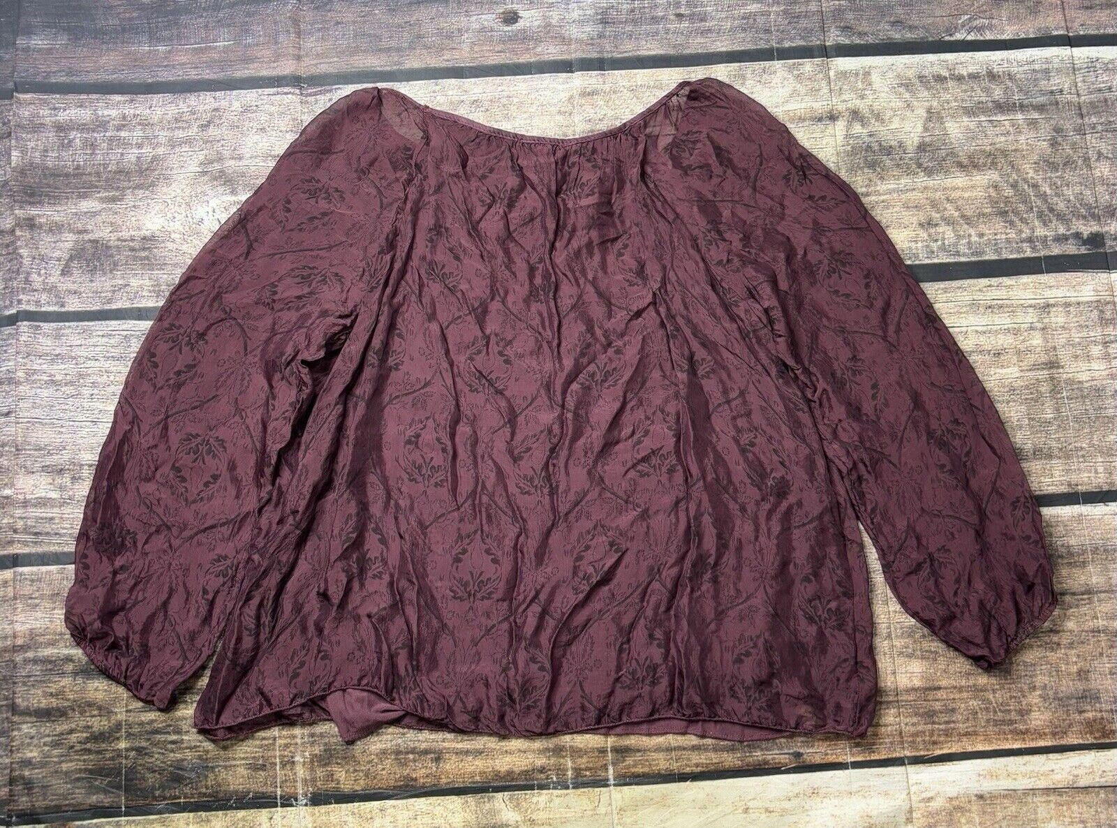 Other Piazza Roma Top Women's Small Silk Cotton Sheer Shell Italy Size S / US 4 / IT 40 - 4 Thumbnail