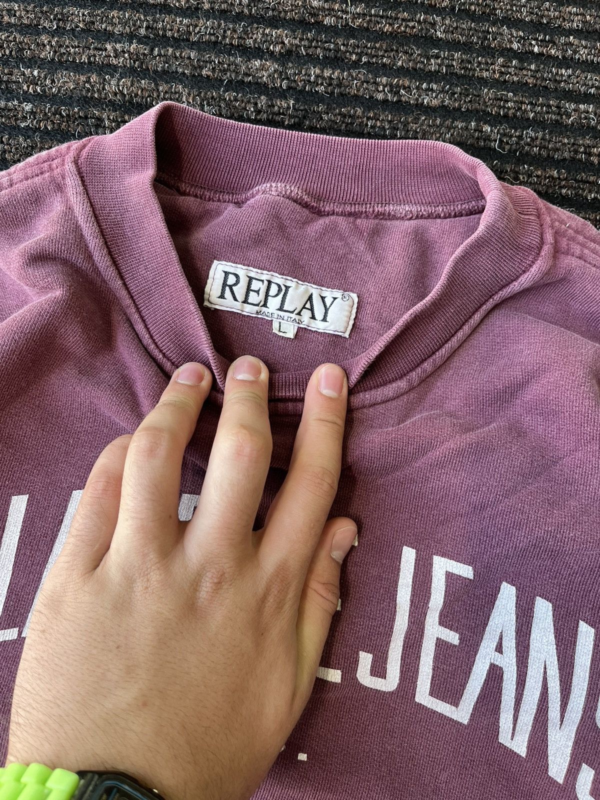 Replay Replay sweatshirt Size US L / EU 52-54 / 3 - 4 Thumbnail