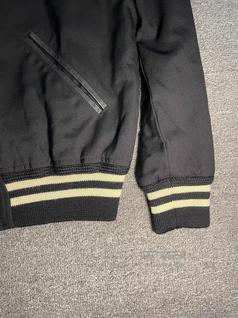 Saint Laurent Paris Saint Laurent Paris Black Samurai Patchwork Lamb Skin Wool Size US XS / EU 42 / 0 - 2 Thumbnail