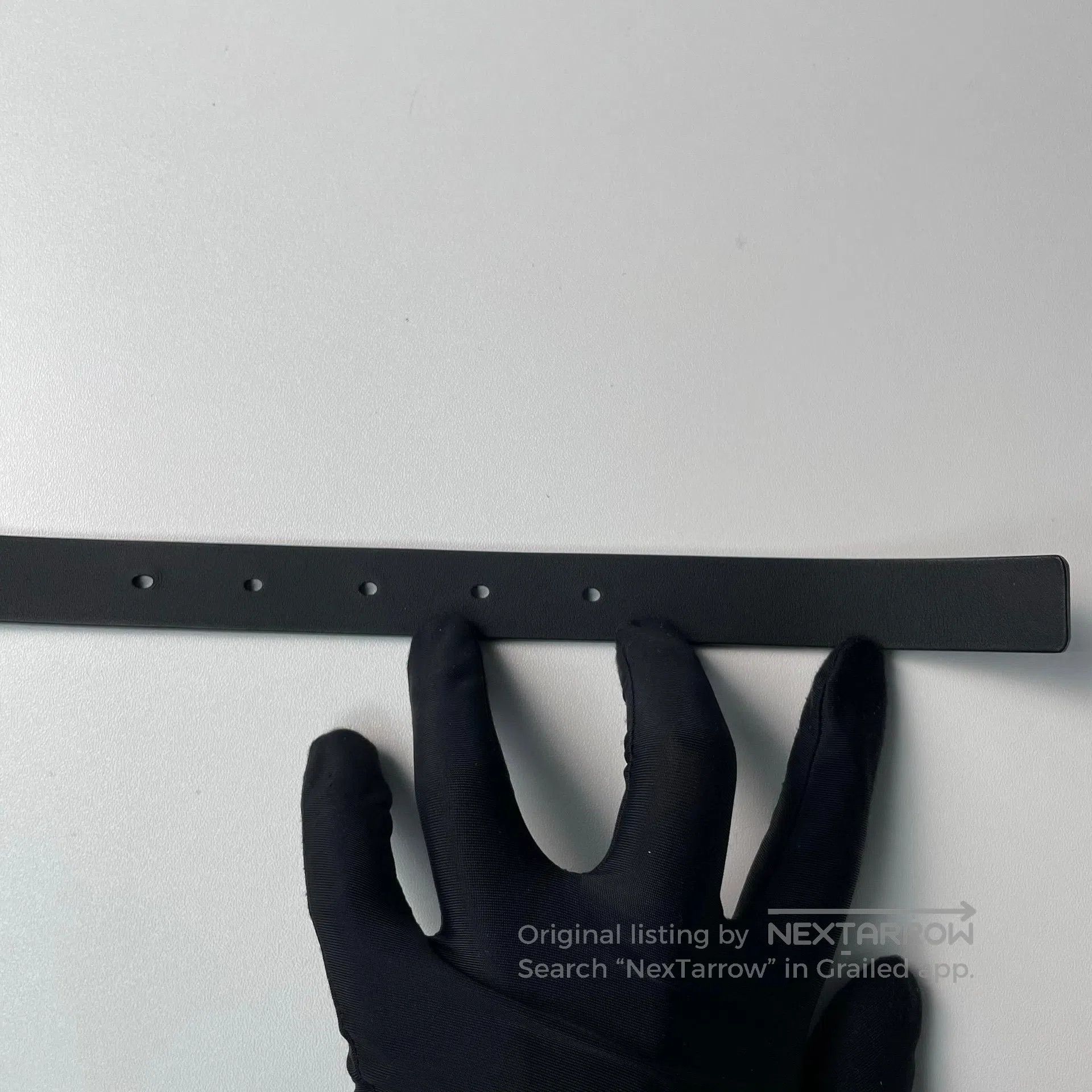 Dior Dior size 85 Black Saddle Buckle Matte Leather Belt| Size ONE SIZE - 3 Thumbnail