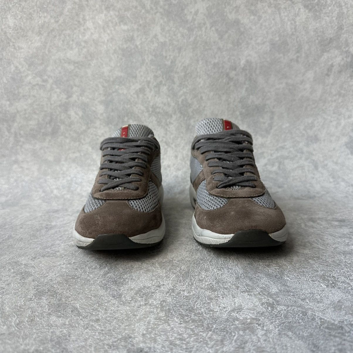 Prada Prada Luna Rossa Americas Cup Leather Suede Sneakers Size US 6 / IT 36 - 3 Thumbnail