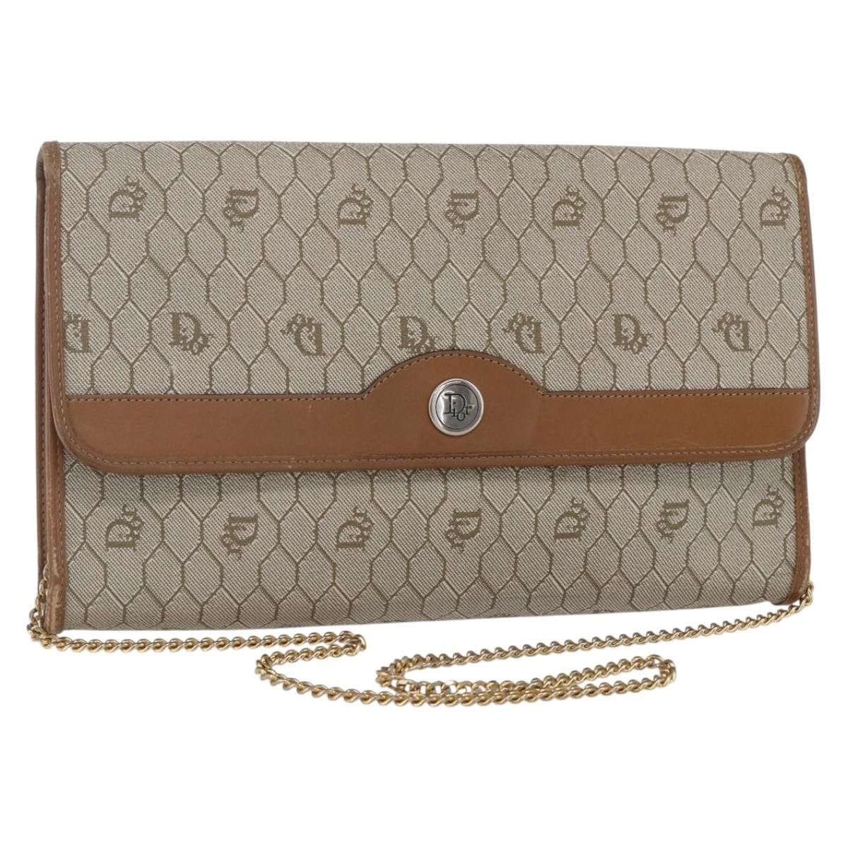 Dior Christian Dior Vintage Honeycomb chain Canvas Size ONE SIZE - 1 Thumbnail