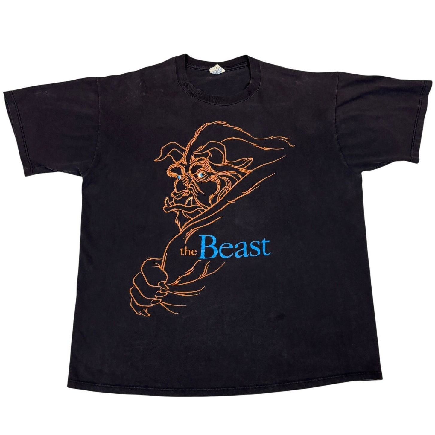 Disney Vintage 80s Disney Beauty and The Beast T Shirt Men's XL Size US XL / EU 56 / 4 - 1 Thumbnail