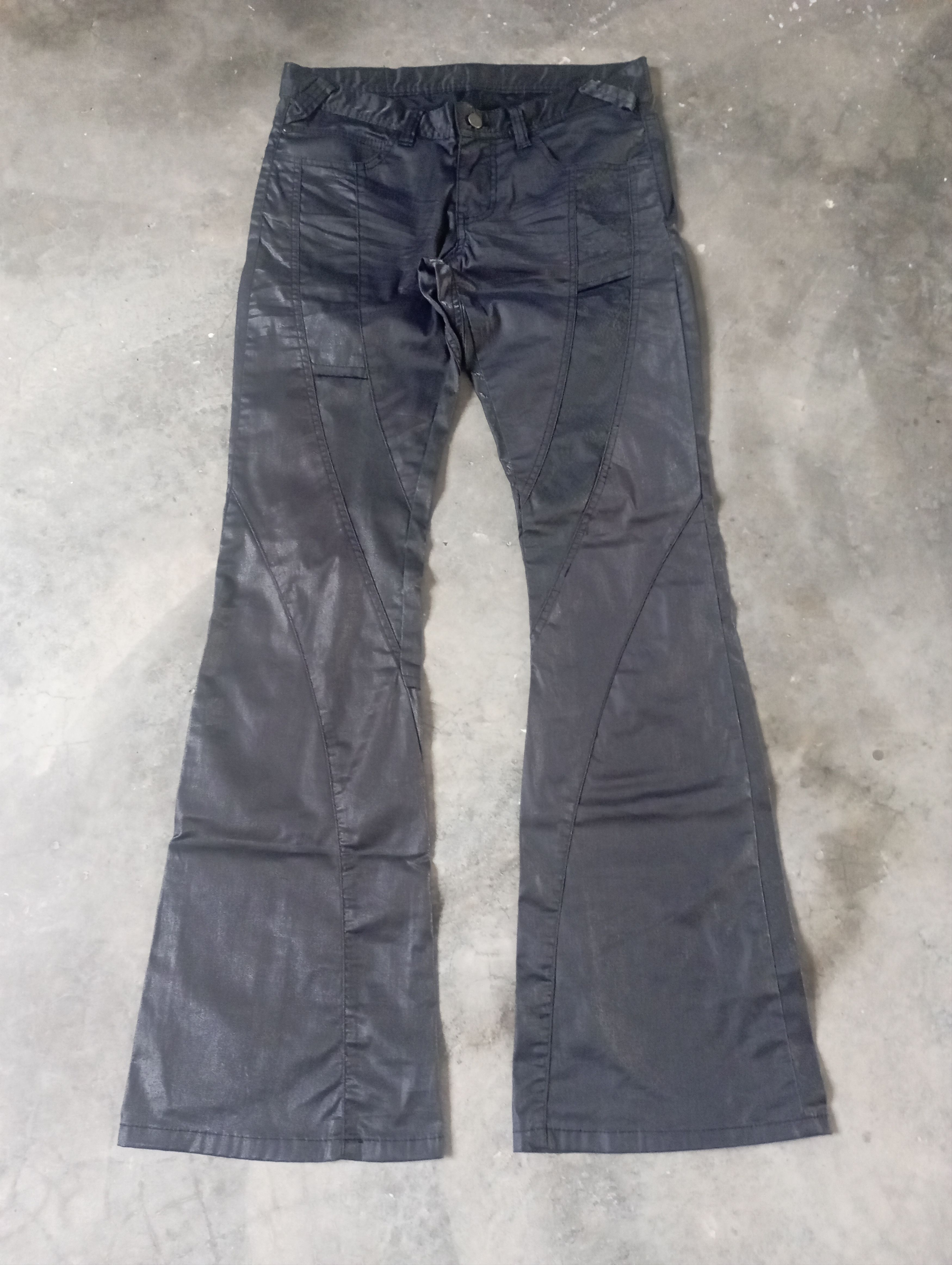 image of If Six Was Nine x Jean Super Flare Jeans Jpn Tornado Mart Bellbottom Bootcut Jeans in Black (Size 3