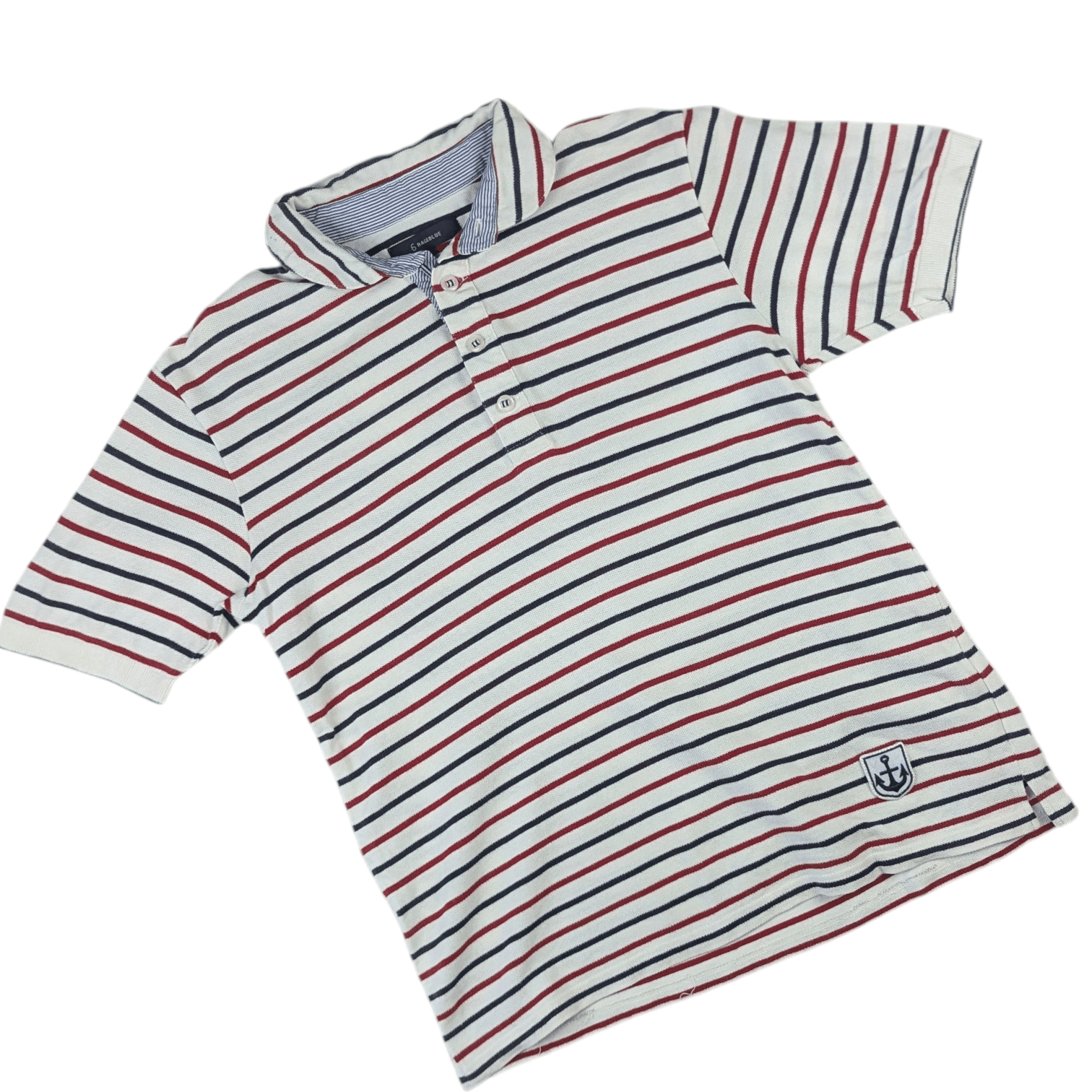 RAGEBLUE RAGEBLUE Striped Polo Shirt Size US S / EU 44-46 / 1 - 4 Thumbnail