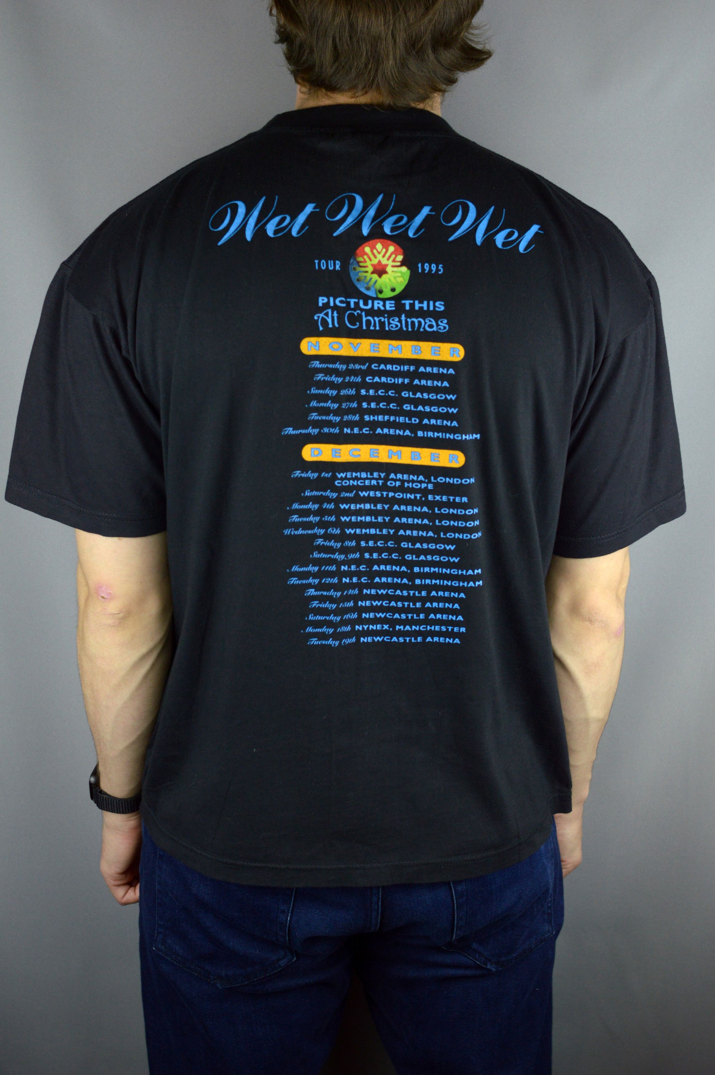 Vintage Vintage Wet Wet Wet Picture This 1995 tour t shirt Size US L / EU 52-54 / 3 - 2 Thumbnail
