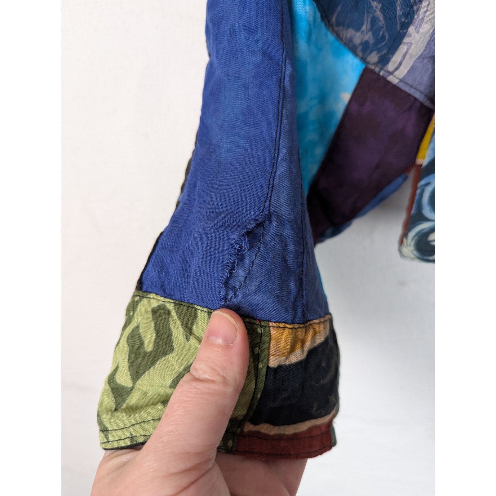 Other Vtg Kosi Bali Collection Patchwork Jacket Womens Medium Boho Size M / US 6-8 / IT 42-44 - 11 Thumbnail