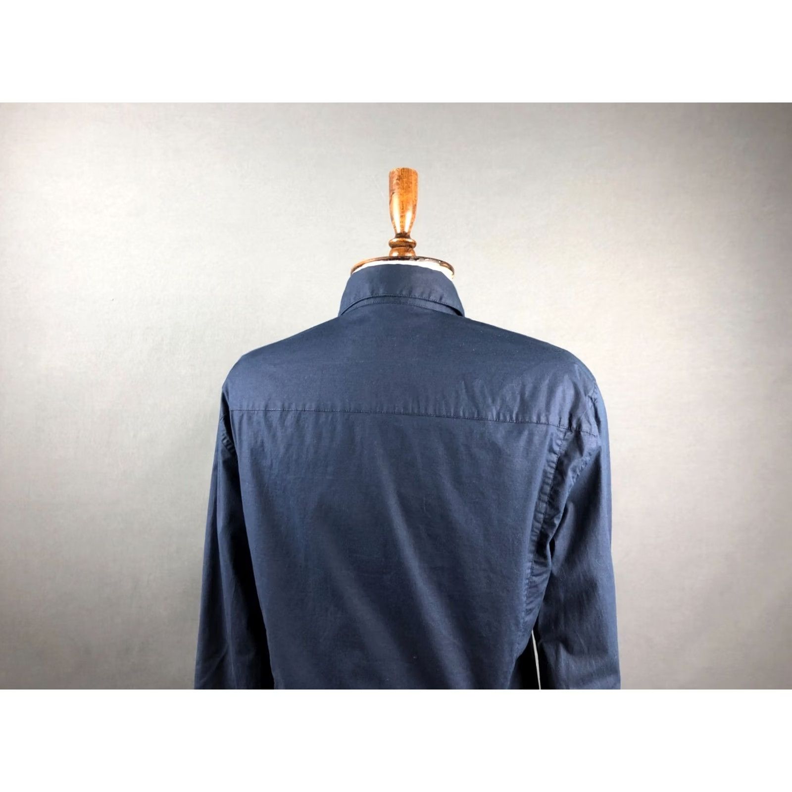 Vintage Bikkembergs Blouse Shirt Cotton Dark Blue Women Size S Size S / US 4 / IT 40 - 5 Thumbnail