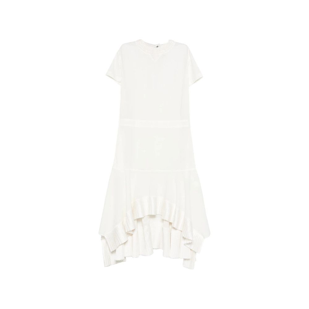Sacai Sacai WHITE Dresses - Day Dresses Size S / US 4 / IT 40 - 1 Thumbnail
