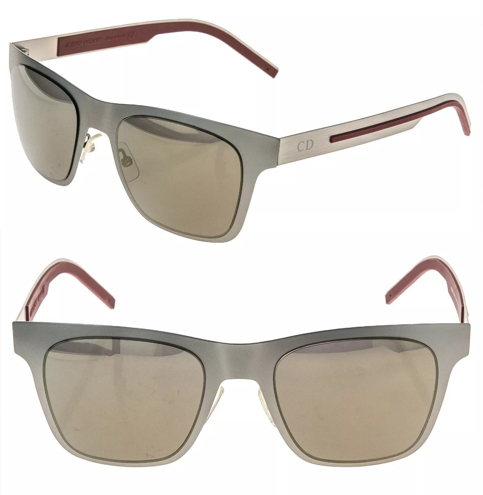 Christian Dior Monsieur CHRISTIAN DIOR HOMME 0189 Ruthenium Red Mirrored DIOR0189 Size ONE SIZE - 1 Thumbnail