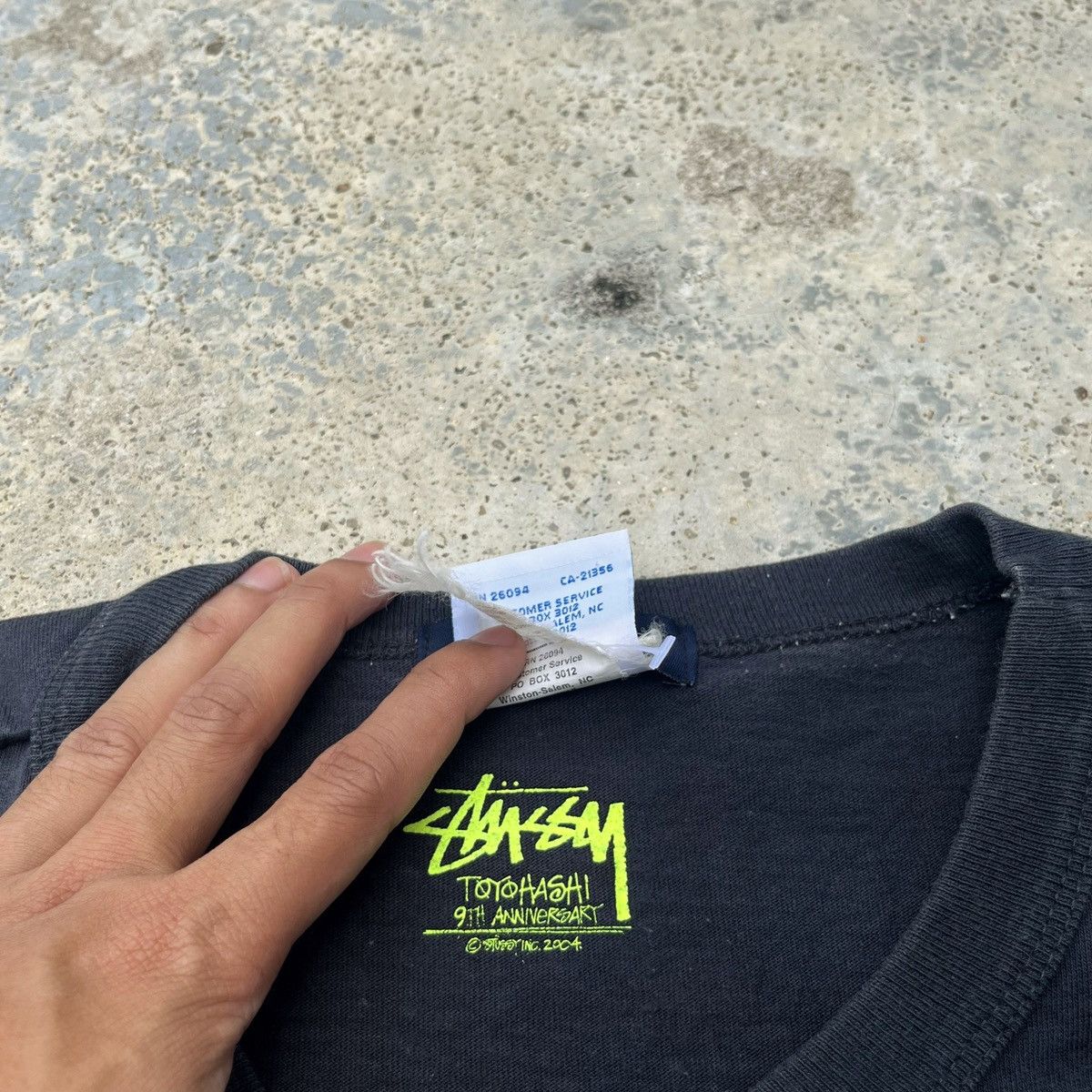 Stussy Stussy X Champion 2004 TOYOHASHI 9th Anniversary Rare Size US XL / EU 56 / 4 - 7 Thumbnail