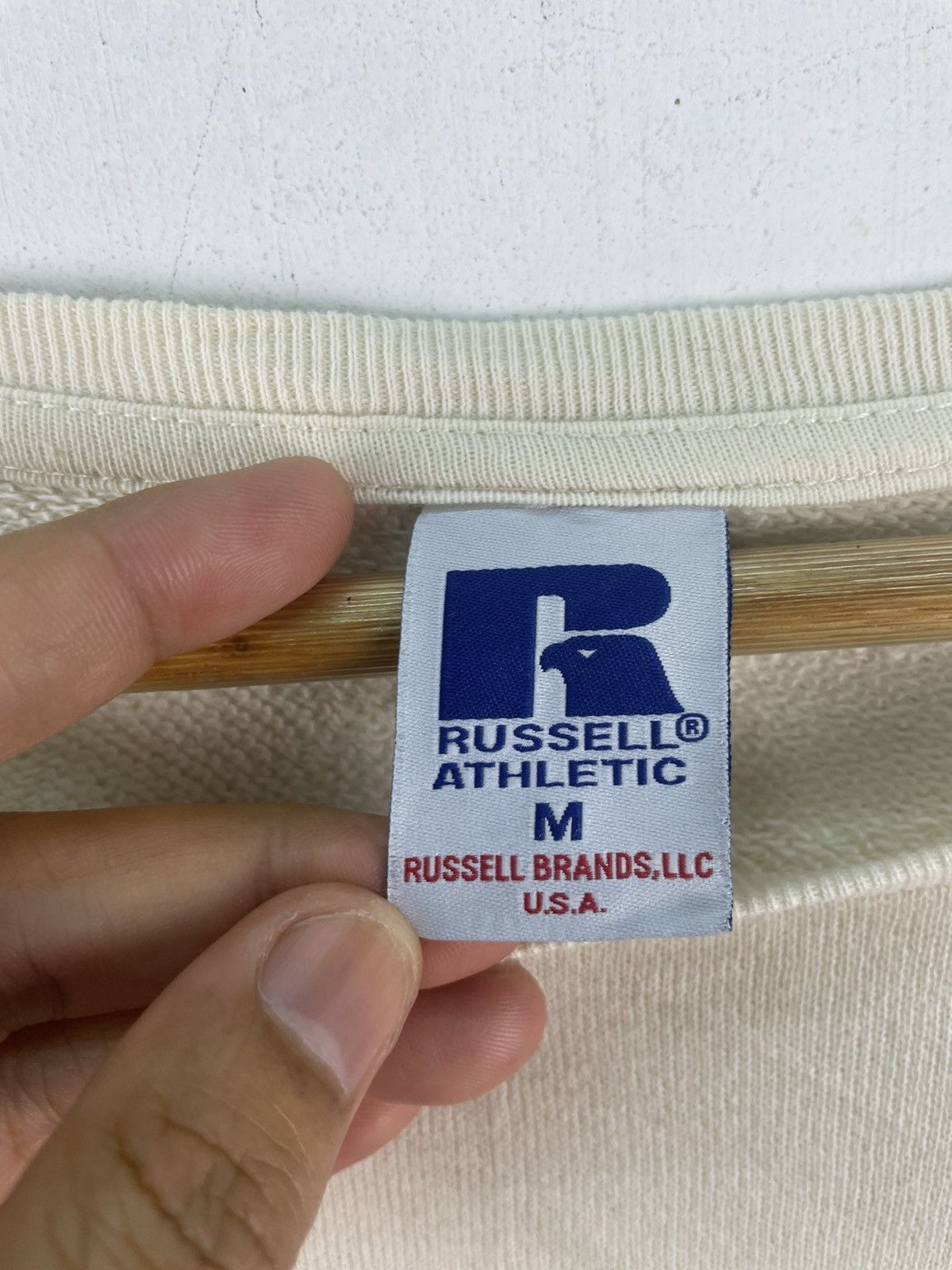 Russell Athletic × Vintage Vintage Russell MILLEMERCI Spellout Sweatshirt Baggy Size US M / EU 48-50 / 2 - 3 Thumbnail