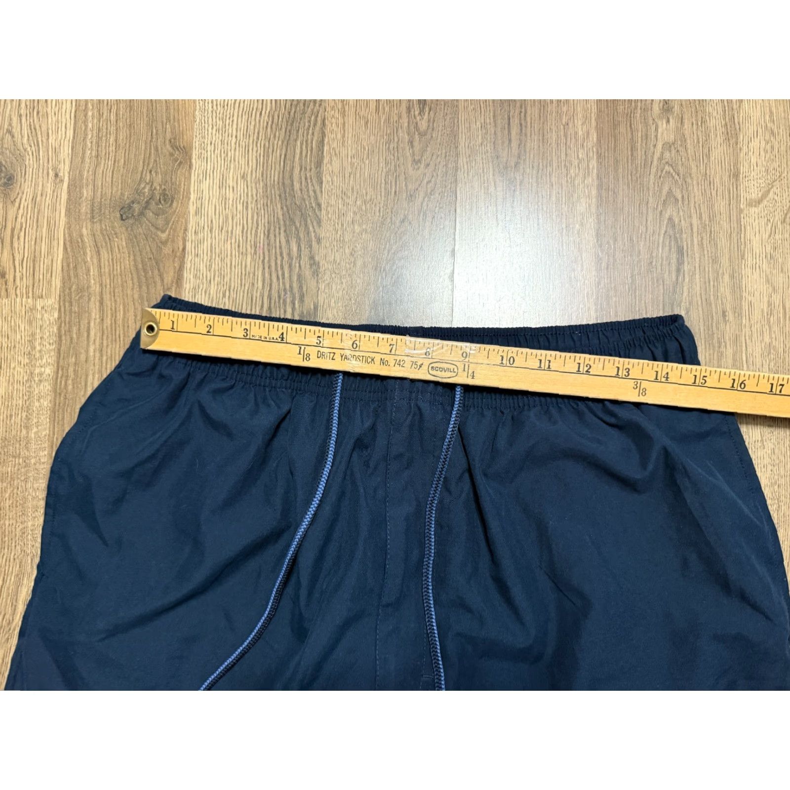 Roundtree & Yorke Roundtree & Yorke Pants, Men's Large, Blue, Ankle Zip, Lined Sport 40" Length Size 36" / US 14 / IT 50 - 7 Thumbnail