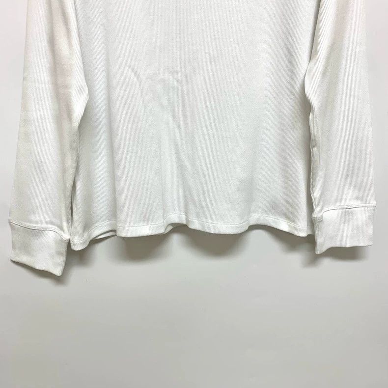 Loewe LOEWE White long-sleeved T-shirt Size XL / US 12-14 / IT 48-50 - 4 Thumbnail
