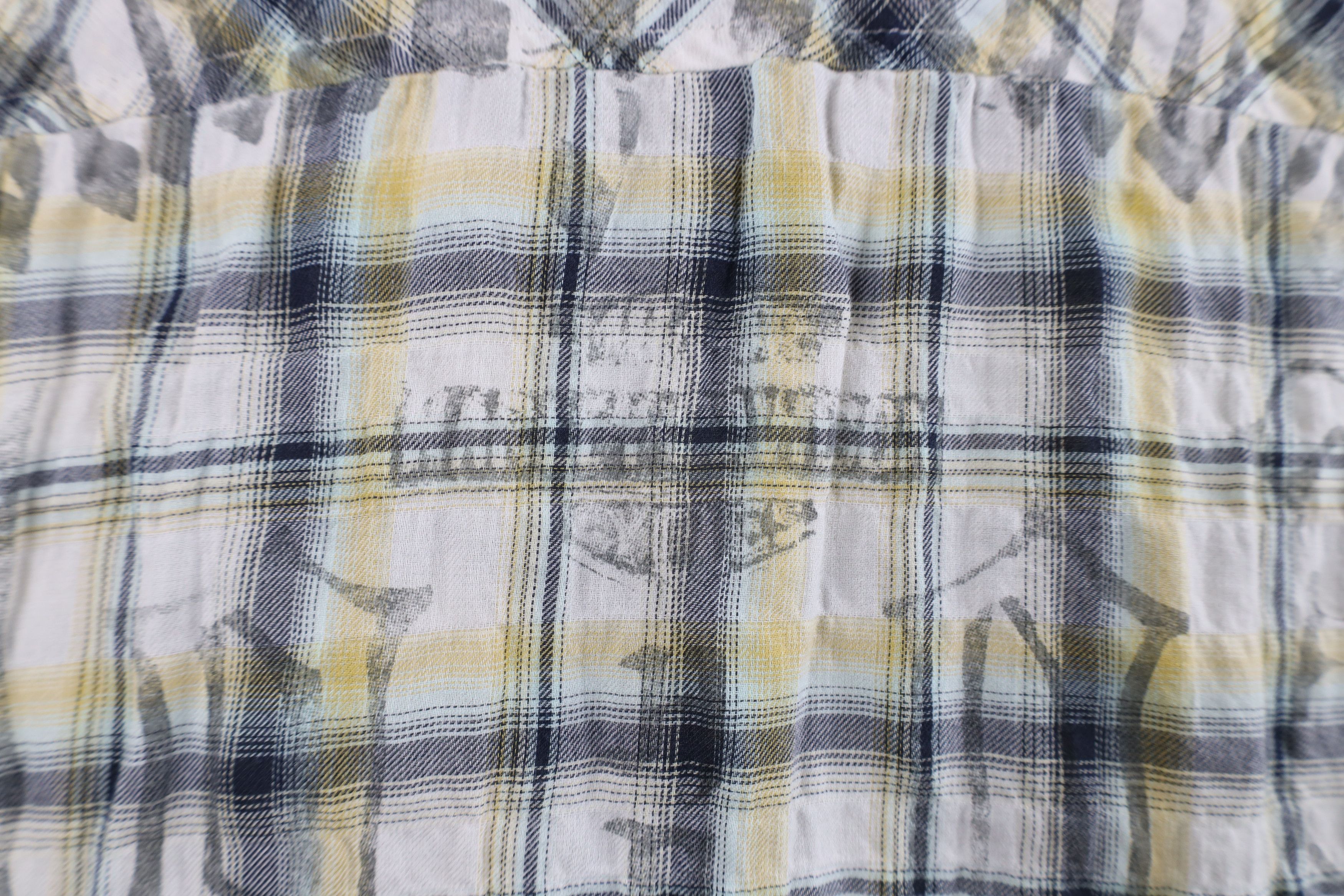 Harley Davidson Vintage Harley Davidson Gauzy Cotton Snap Button Shirt Size US M / EU 48-50 / 2 - 10 Thumbnail