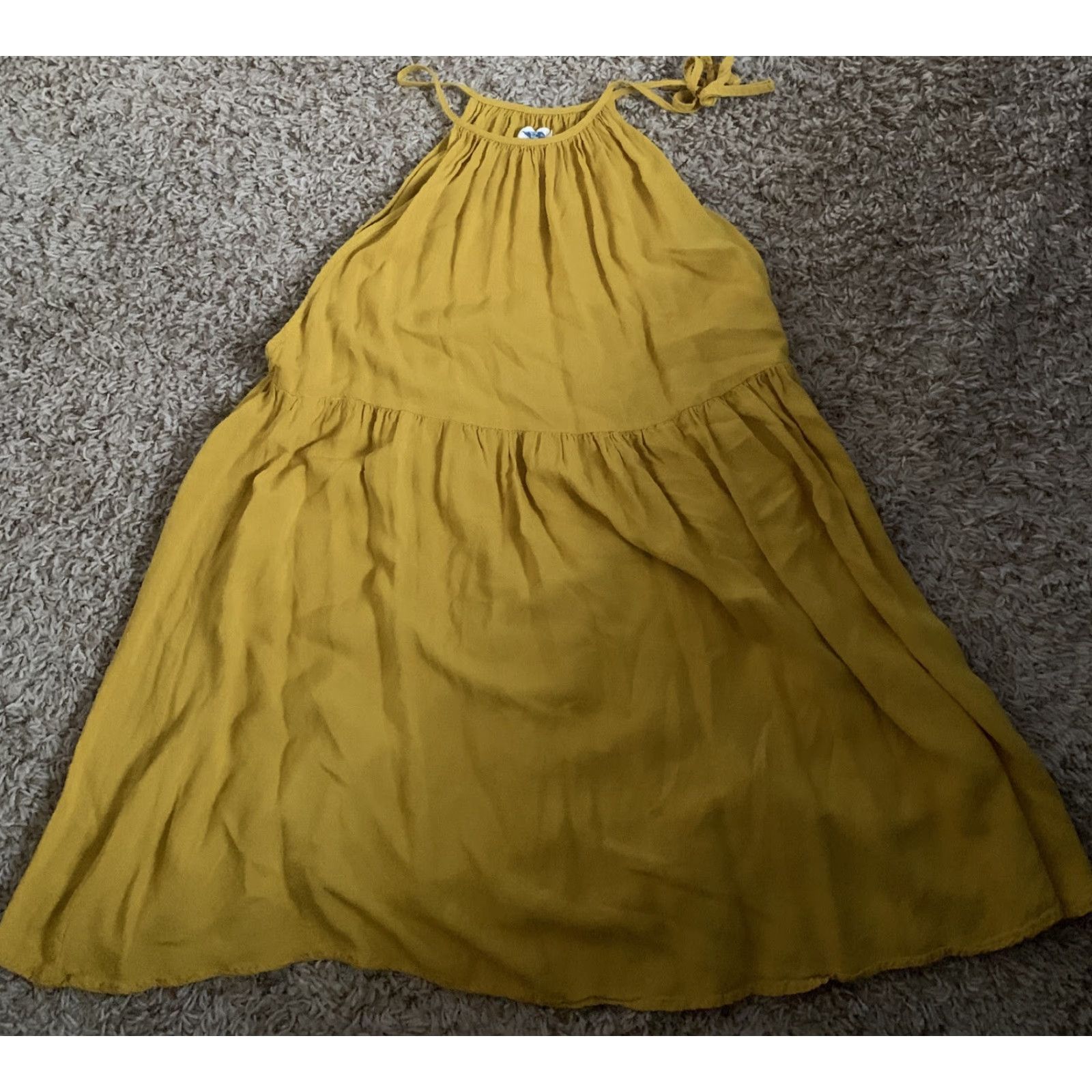 Vintage Wild Blue Sadie Robertson Tank Sleeveless Yellow Top M Womens Spring Summer Knit Round Neck Pullover Casual Size M / US 6-8 / IT 42-44 - 4 Thumbnail