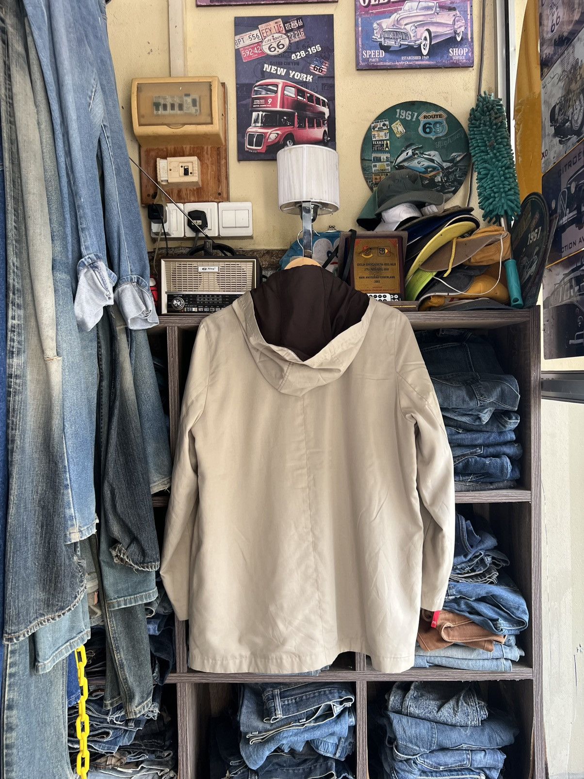 Aquascutum 🔥Vintage Aquascutum Made in Japan Zipper Jacket Hoodie Size L / US 10 / IT 46 - 3 Thumbnail
