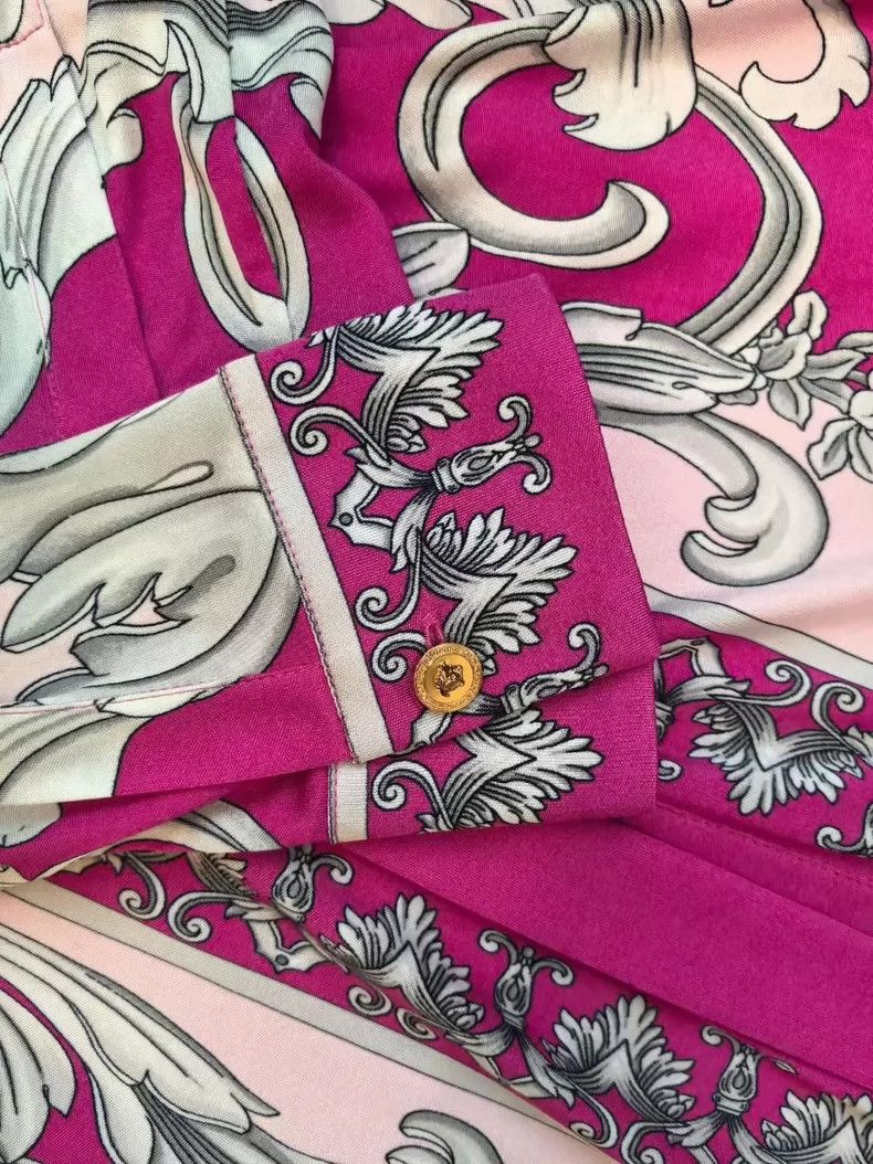 Versace Versace Shirt-style dress long skirt Size M / US 6-8 / IT 42-44 - 5 Thumbnail