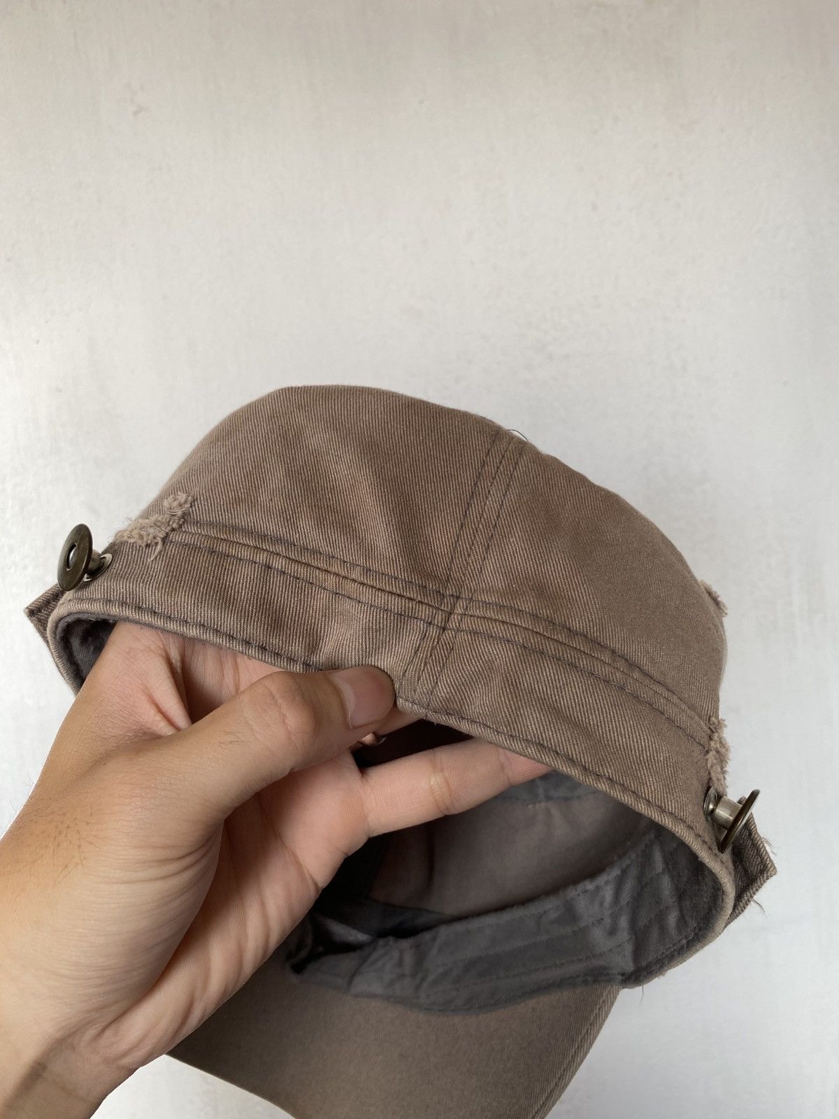 Hysteric Glamour × If Six Was Nine × Japanese Brand Cadet Distressed Punk Style Cap Size ONE SIZE - 6 Thumbnail