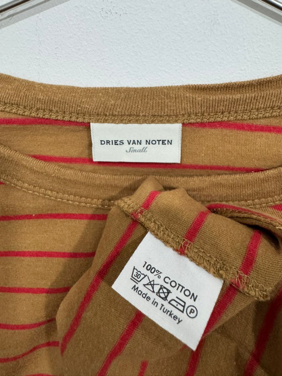 Dries Van Noten Dries Van Noten Oversized Stripes Tee Size US XL / EU 56 / 4 - 7 Thumbnail