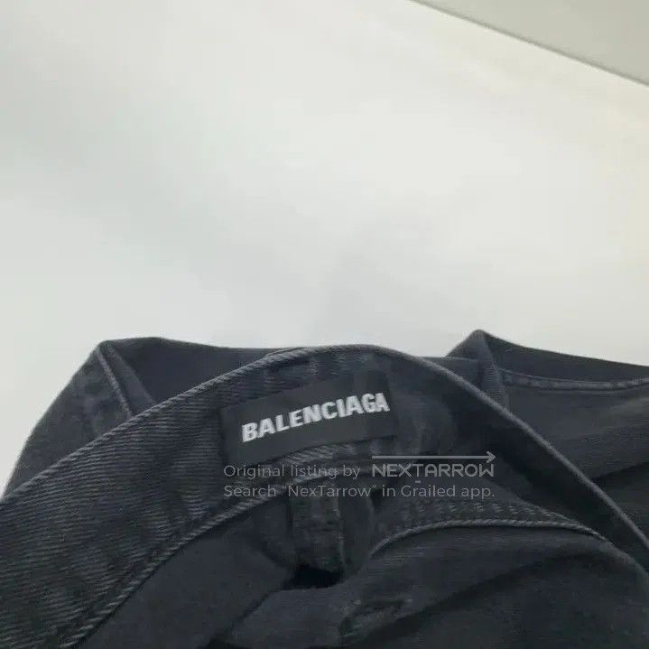 Balenciaga Balenciaga Casual Black Denim Pants. Size US 32 / EU 48 - 4 Thumbnail
